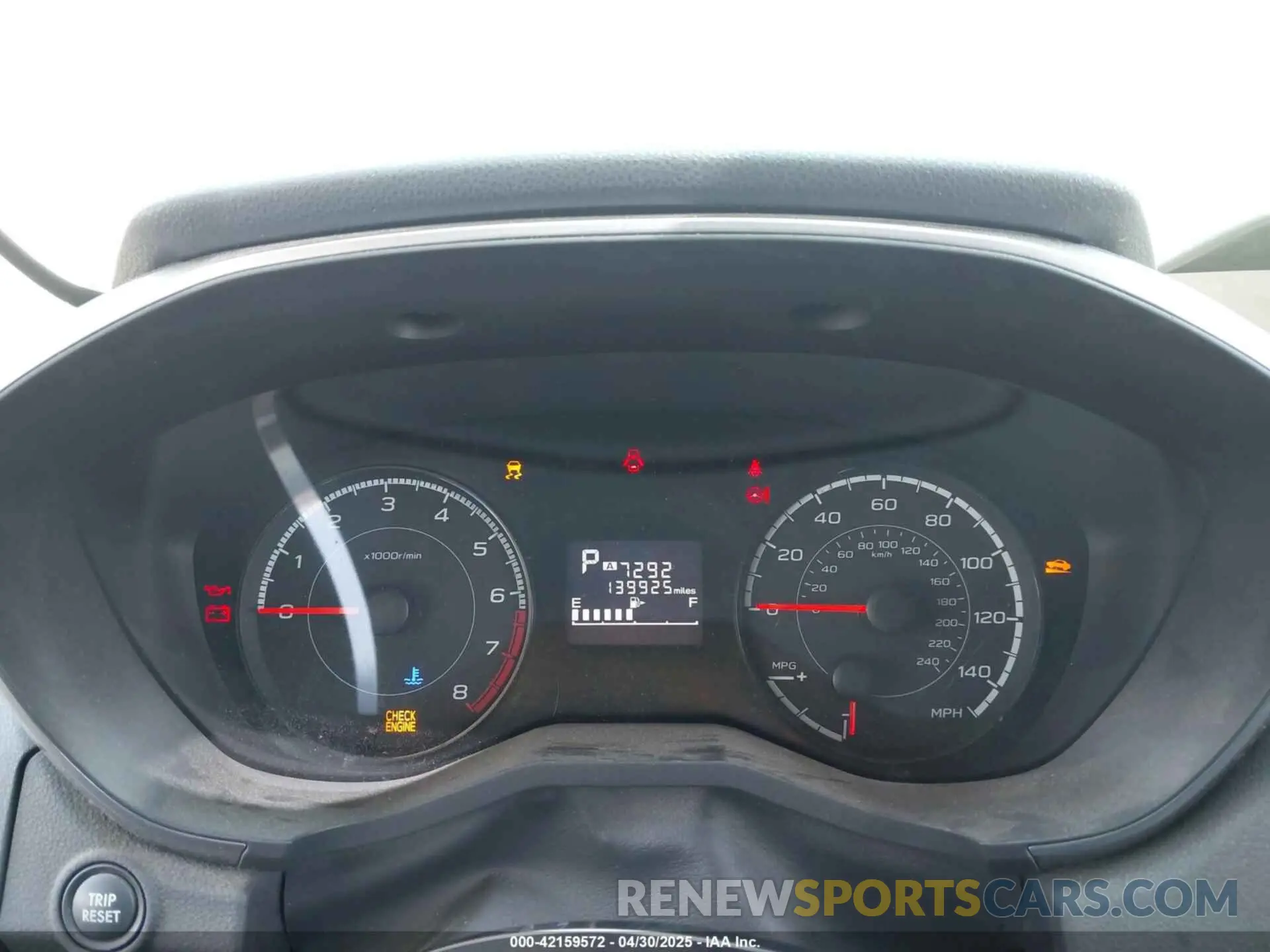 7 fotografías del automóvil dañado JF2GTACC6K8271703 SUBARU CROSSTREK 2019