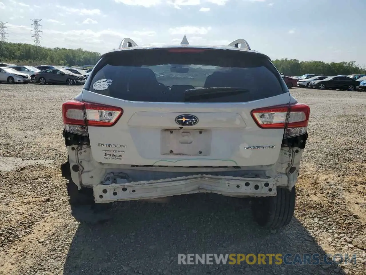 6 fotografías del automóvil dañado JF2GTACC6K8310600 SUBARU CROSSTREK 2019