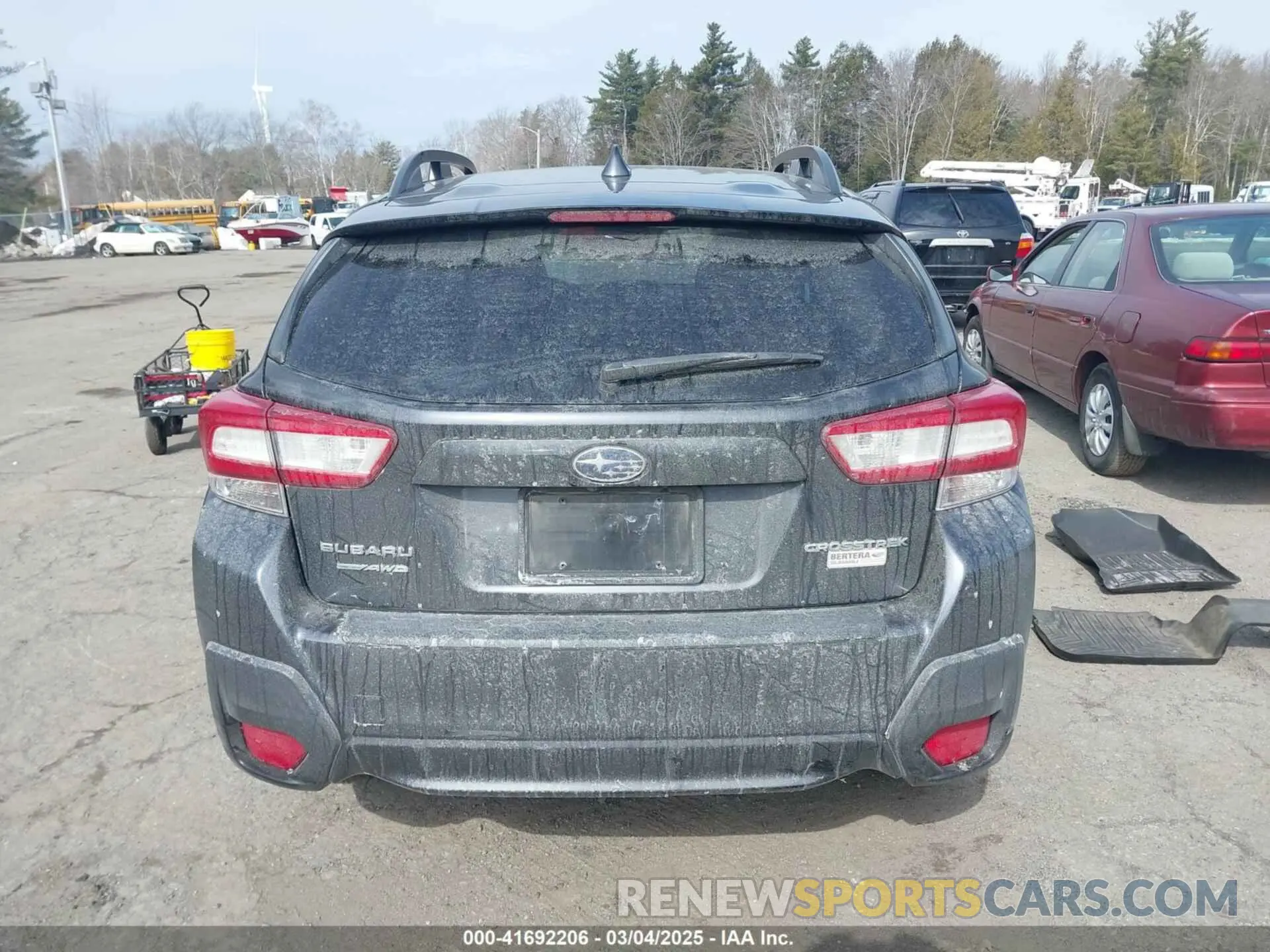 16 fotografías del automóvil dañado JF2GTACC6KG205979 SUBARU CROSSTREK 2019