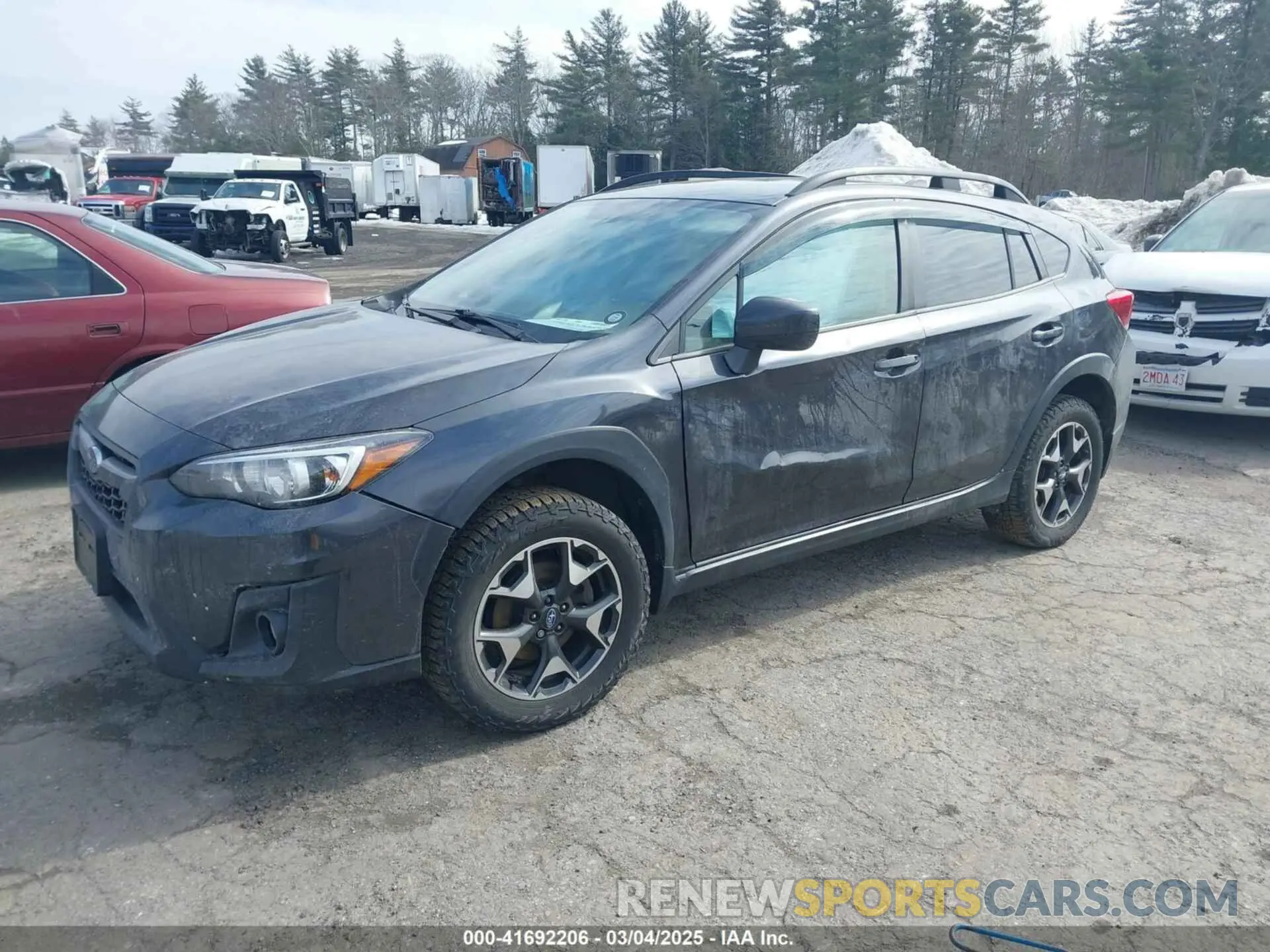 2 fotografías del automóvil dañado JF2GTACC6KG205979 SUBARU CROSSTREK 2019