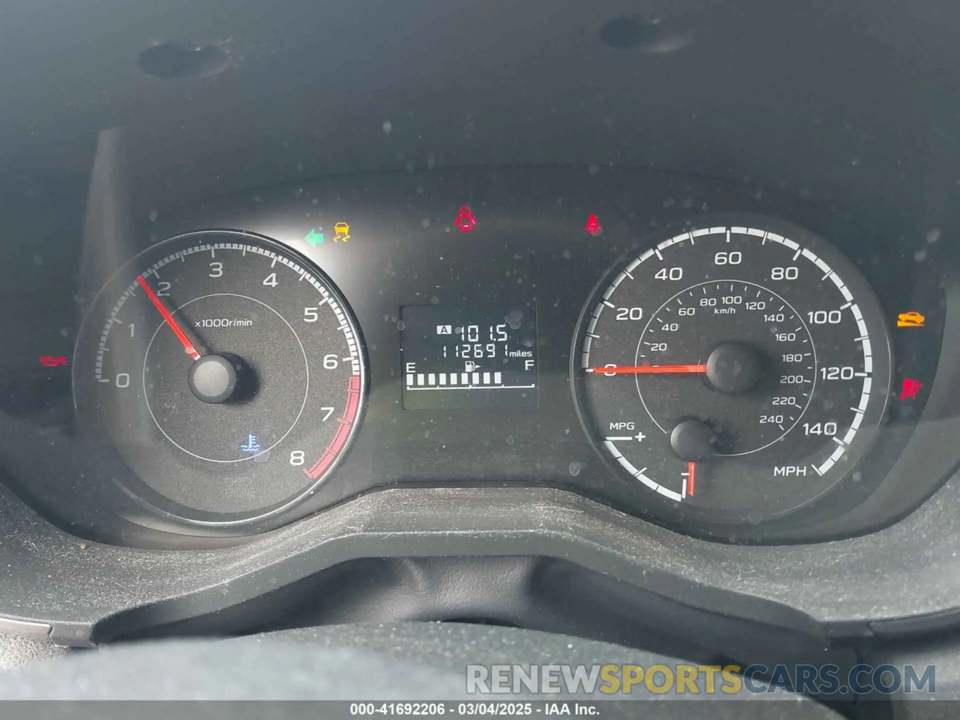 7 fotografías del automóvil dañado JF2GTACC6KG205979 SUBARU CROSSTREK 2019
