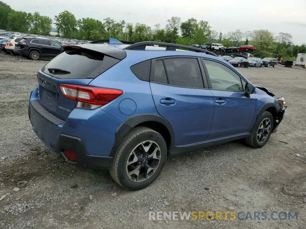 3 fotografías del automóvil dañado JF2GTACC6KH203711 SUBARU CROSSTREK 2019