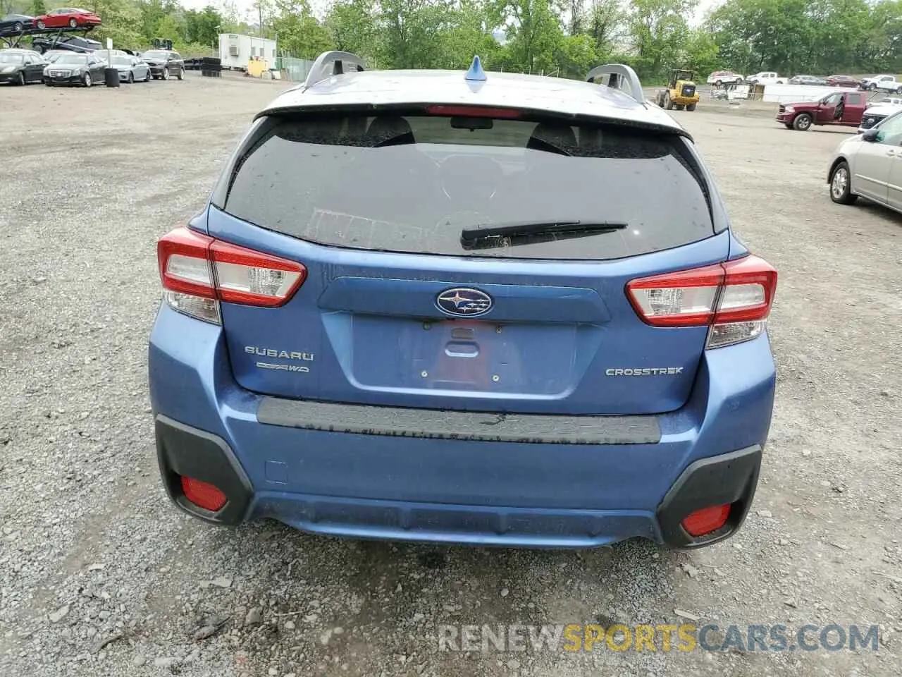 6 fotografías del automóvil dañado JF2GTACC6KH203711 SUBARU CROSSTREK 2019