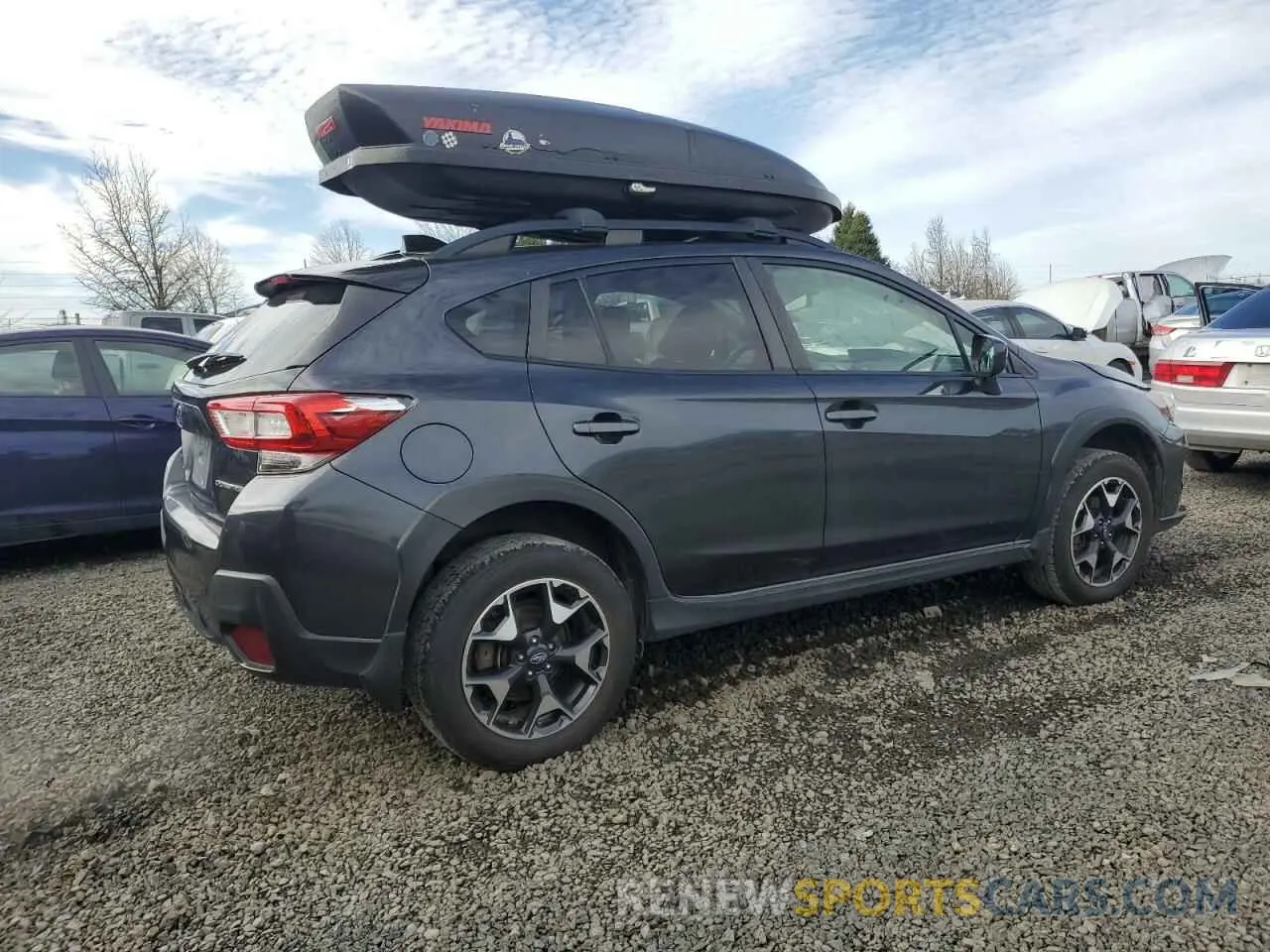 3 fotografías del automóvil dañado JF2GTACC6KH242637 SUBARU CROSSTREK 2019