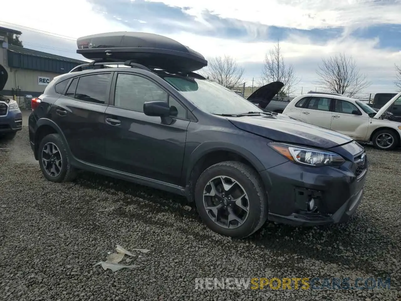 4 fotografías del automóvil dañado JF2GTACC6KH242637 SUBARU CROSSTREK 2019