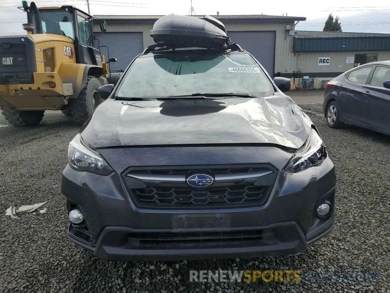 5 fotografías del automóvil dañado JF2GTACC6KH242637 SUBARU CROSSTREK 2019