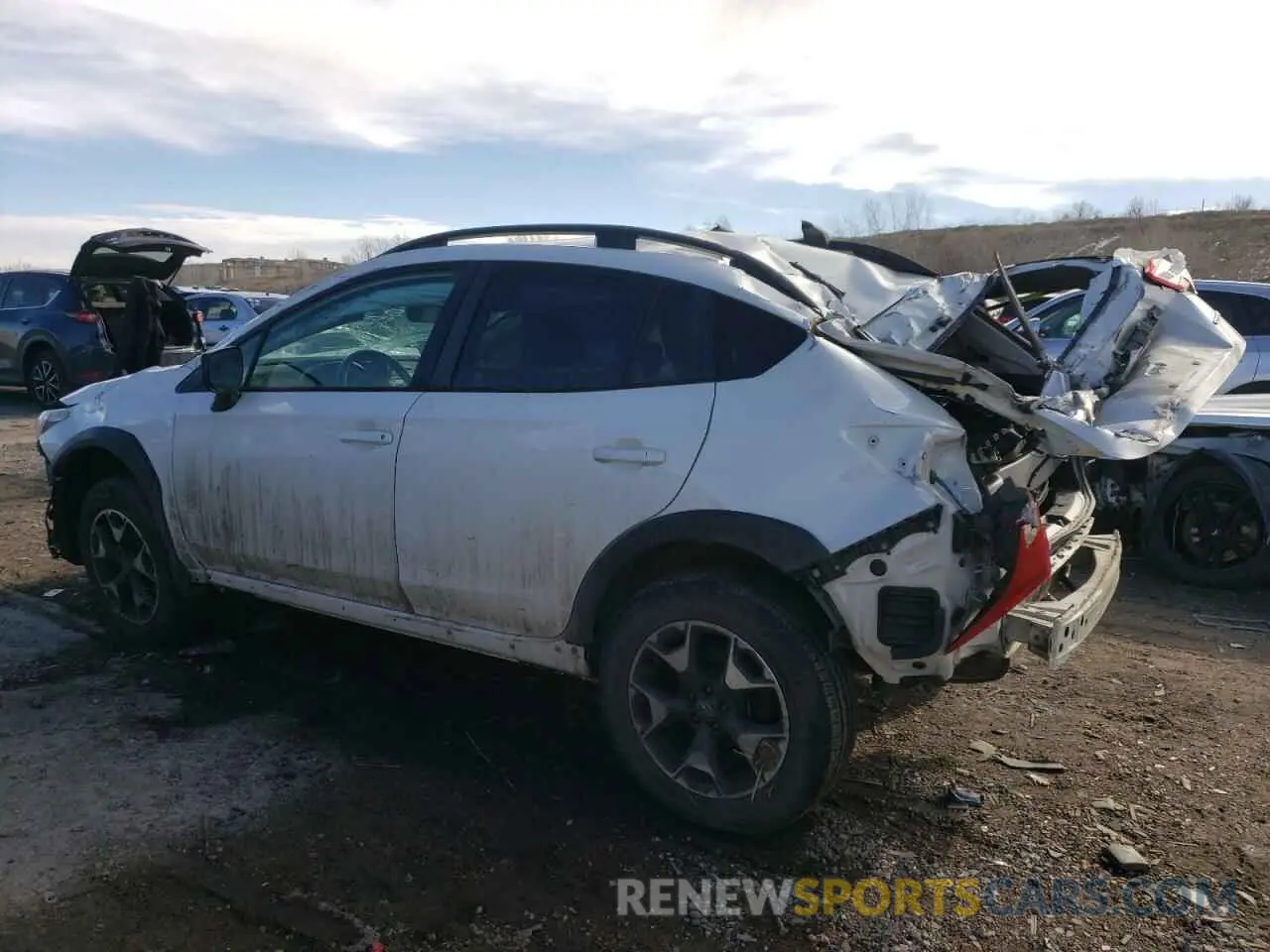 2 fotografías del automóvil dañado JF2GTACC7K8393101 SUBARU CROSSTREK 2019