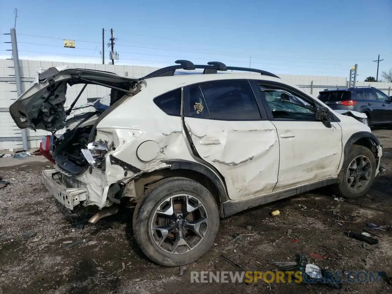 3 fotografías del automóvil dañado JF2GTACC7K8393101 SUBARU CROSSTREK 2019