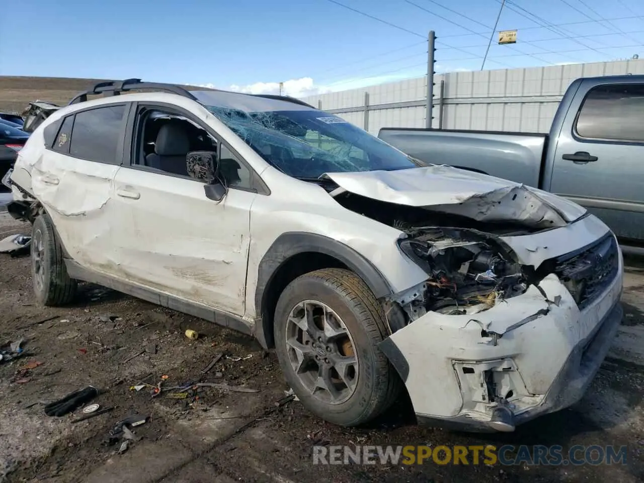 4 fotografías del automóvil dañado JF2GTACC7K8393101 SUBARU CROSSTREK 2019