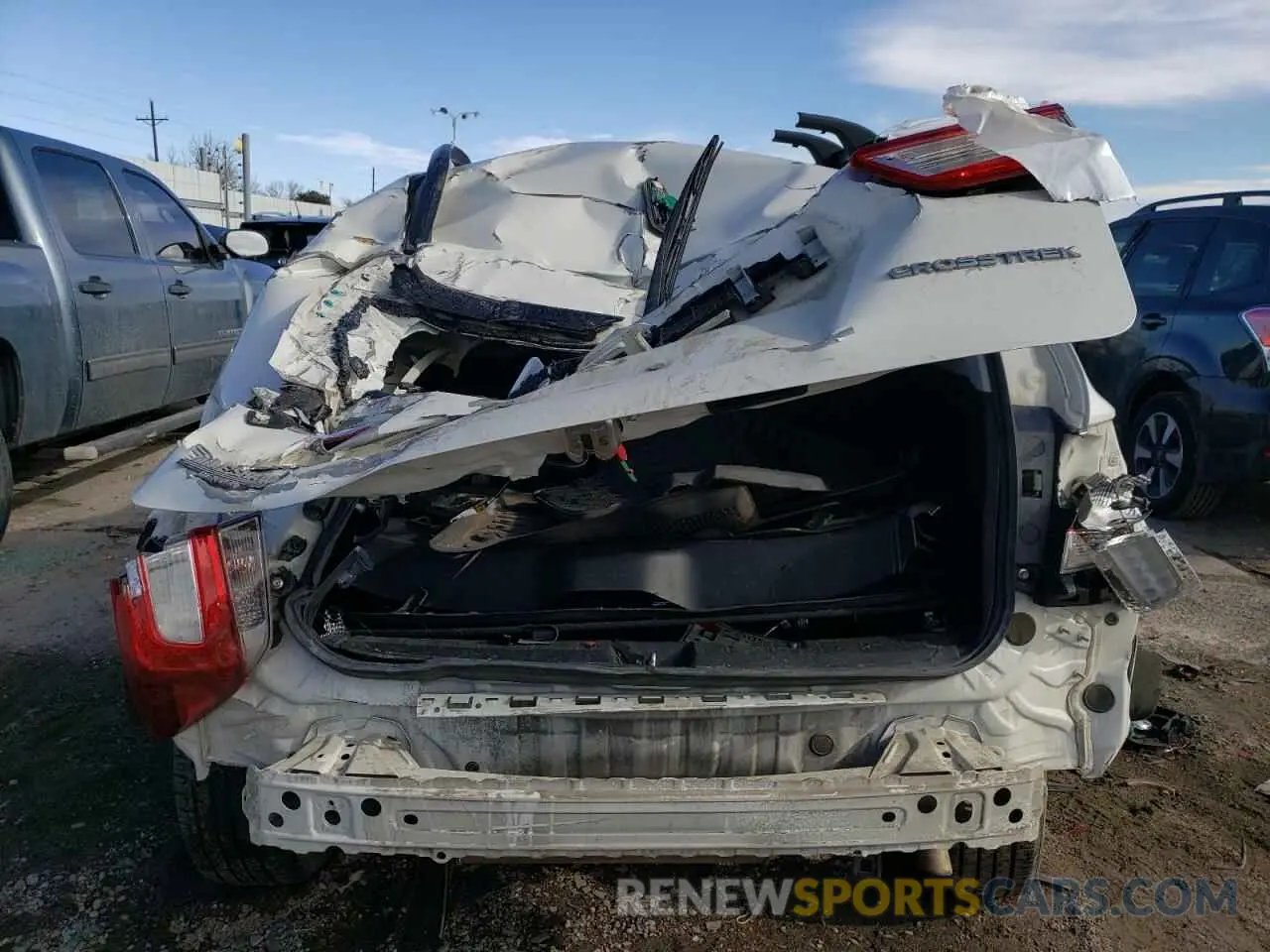 6 fotografías del automóvil dañado JF2GTACC7K8393101 SUBARU CROSSTREK 2019