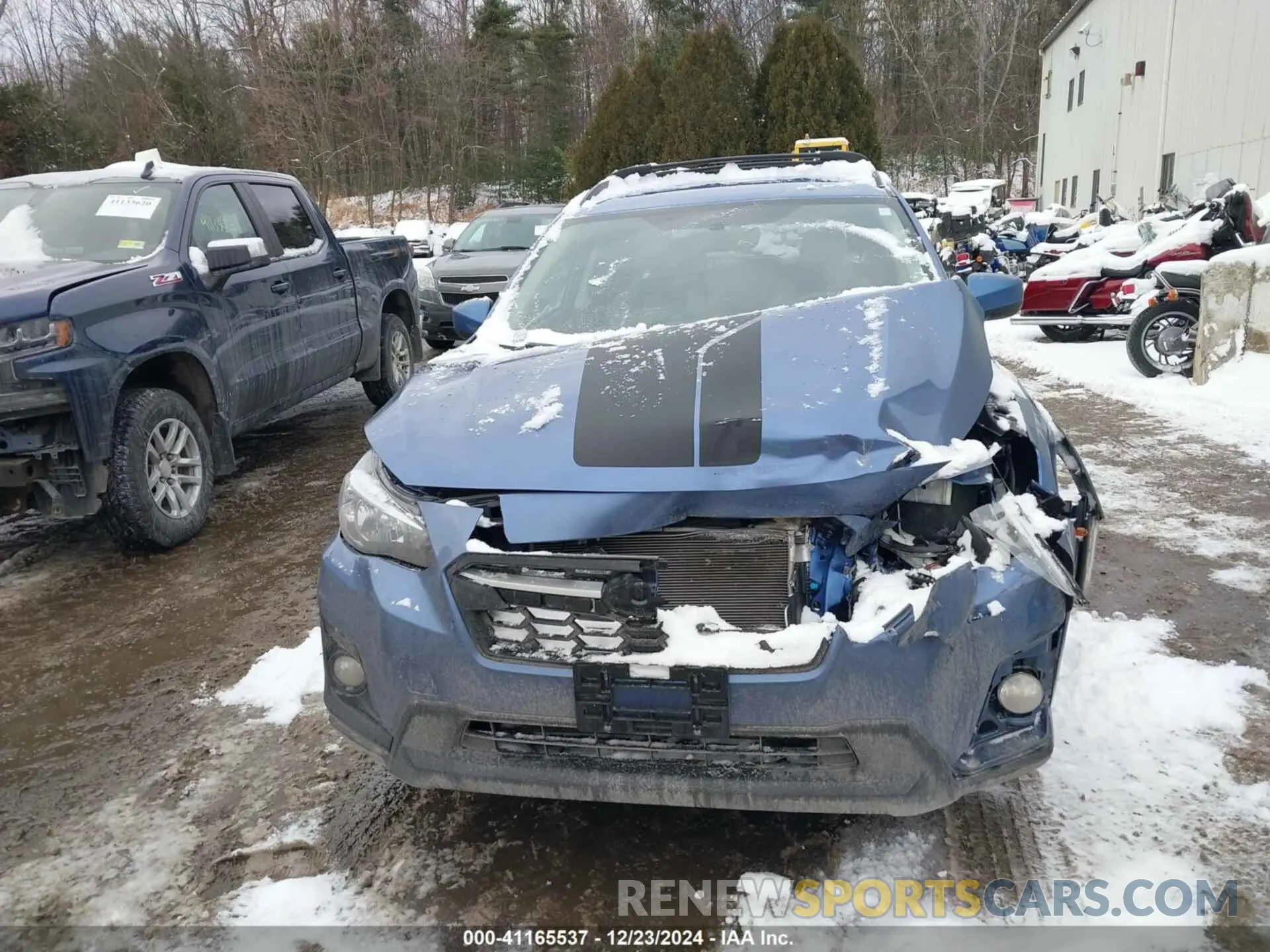 12 fotografías del automóvil dañado JF2GTACC7KH342939 SUBARU CROSSTREK 2019
