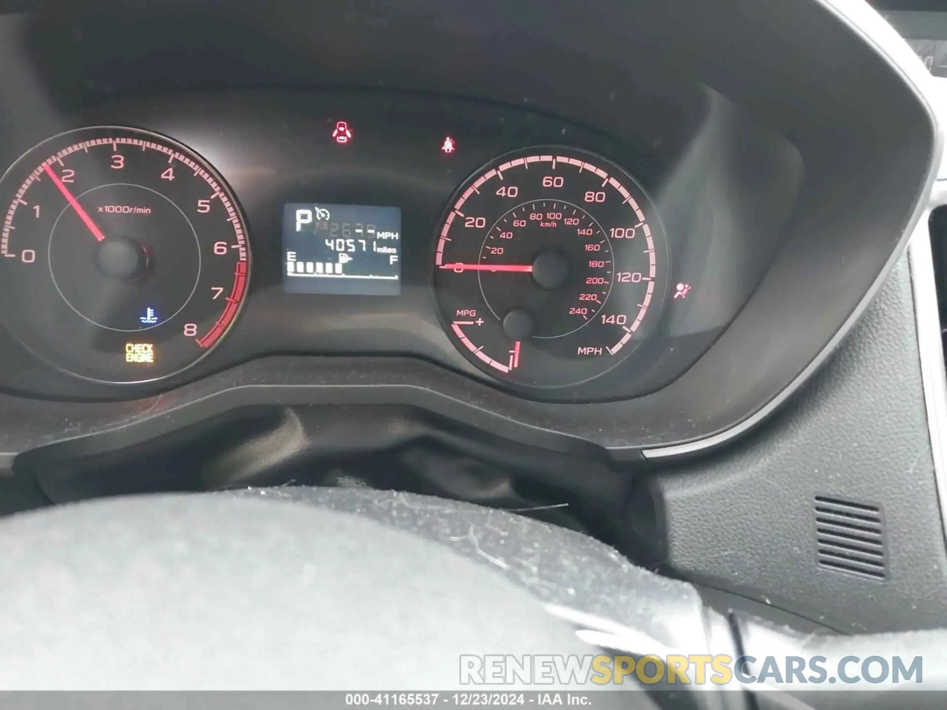 7 fotografías del automóvil dañado JF2GTACC7KH342939 SUBARU CROSSTREK 2019