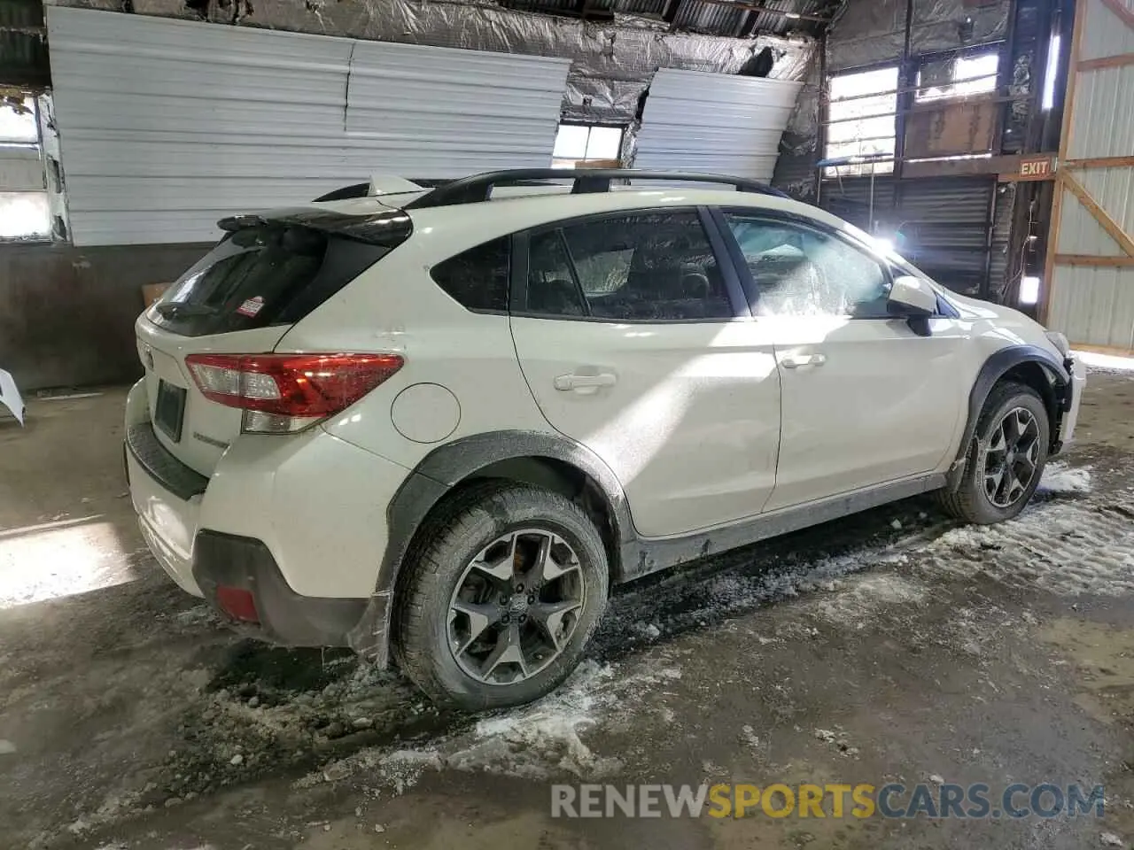 3 fotografías del automóvil dañado JF2GTACC8K8273694 SUBARU CROSSTREK 2019