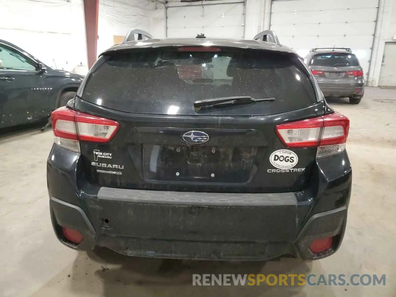 6 fotografías del automóvil dañado JF2GTACC8KH242011 SUBARU CROSSTREK 2019