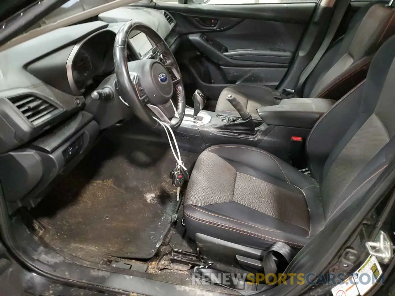 7 fotografías del automóvil dañado JF2GTACC8KH242011 SUBARU CROSSTREK 2019
