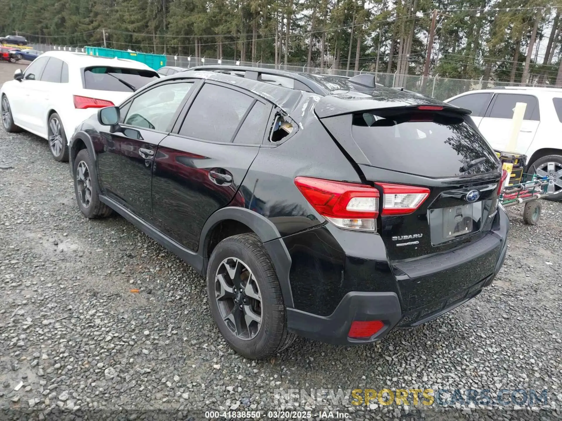 3 fotografías del automóvil dañado JF2GTACC8KH372127 SUBARU CROSSTREK 2019