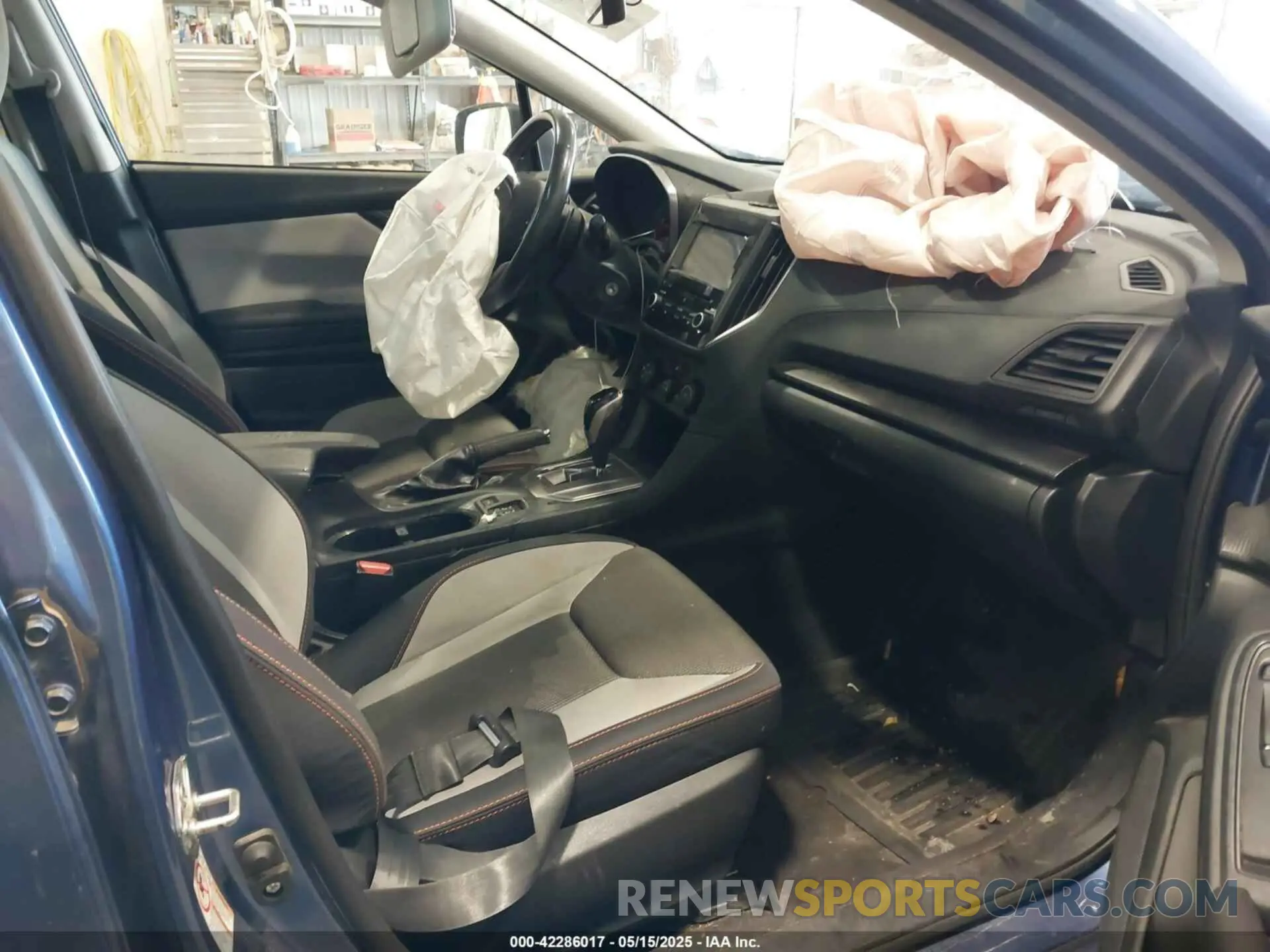 5 fotografías del automóvil dañado JF2GTACC8KH372886 SUBARU CROSSTREK 2019