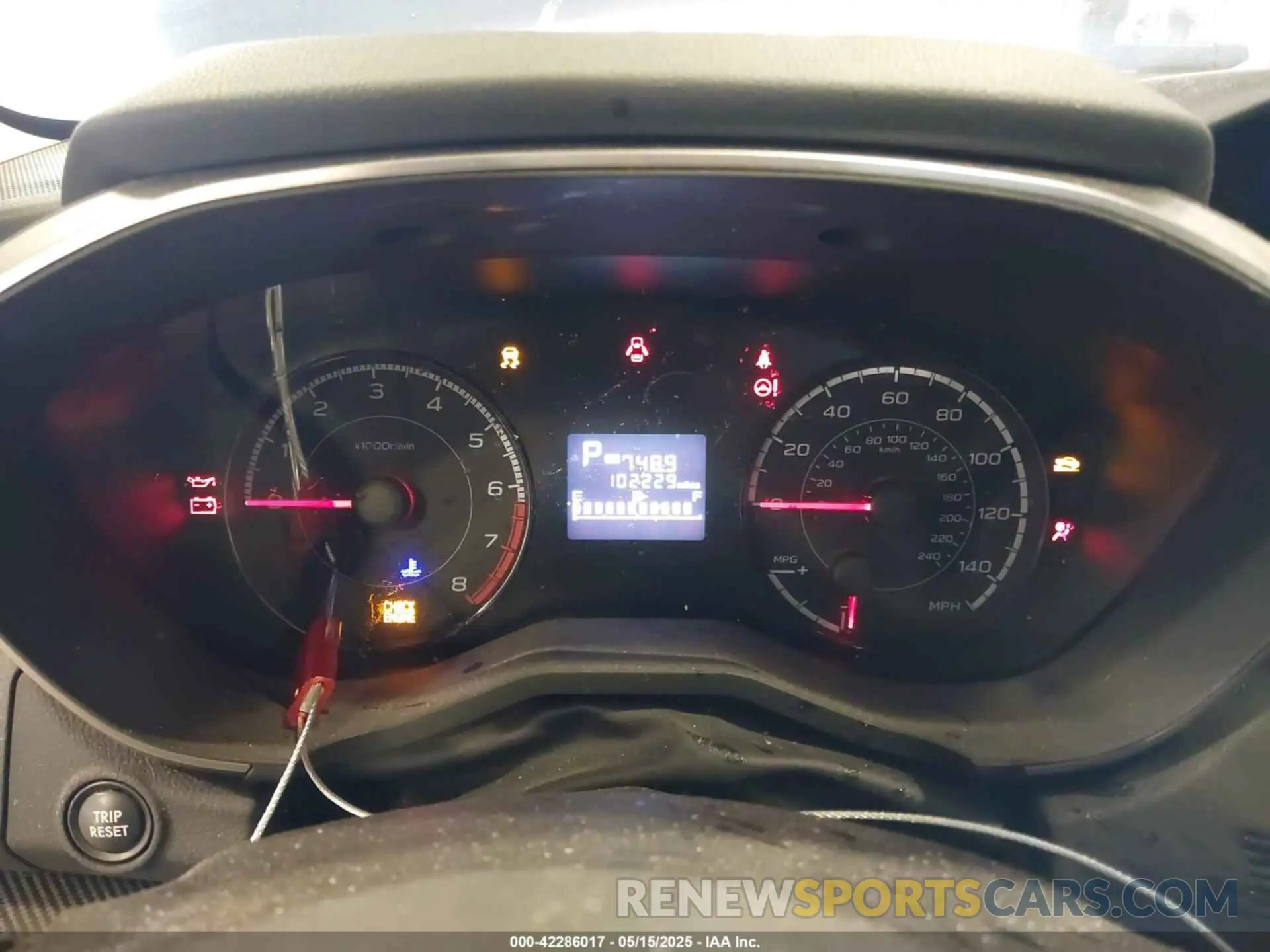 7 fotografías del automóvil dañado JF2GTACC8KH372886 SUBARU CROSSTREK 2019