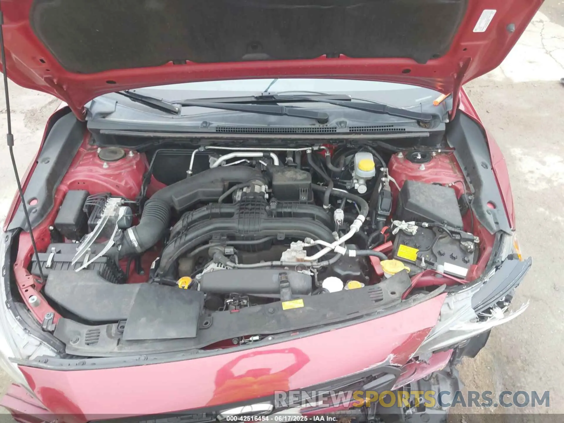 10 fotografías del automóvil dañado JF2GTACC9K8242292 SUBARU CROSSTREK 2019