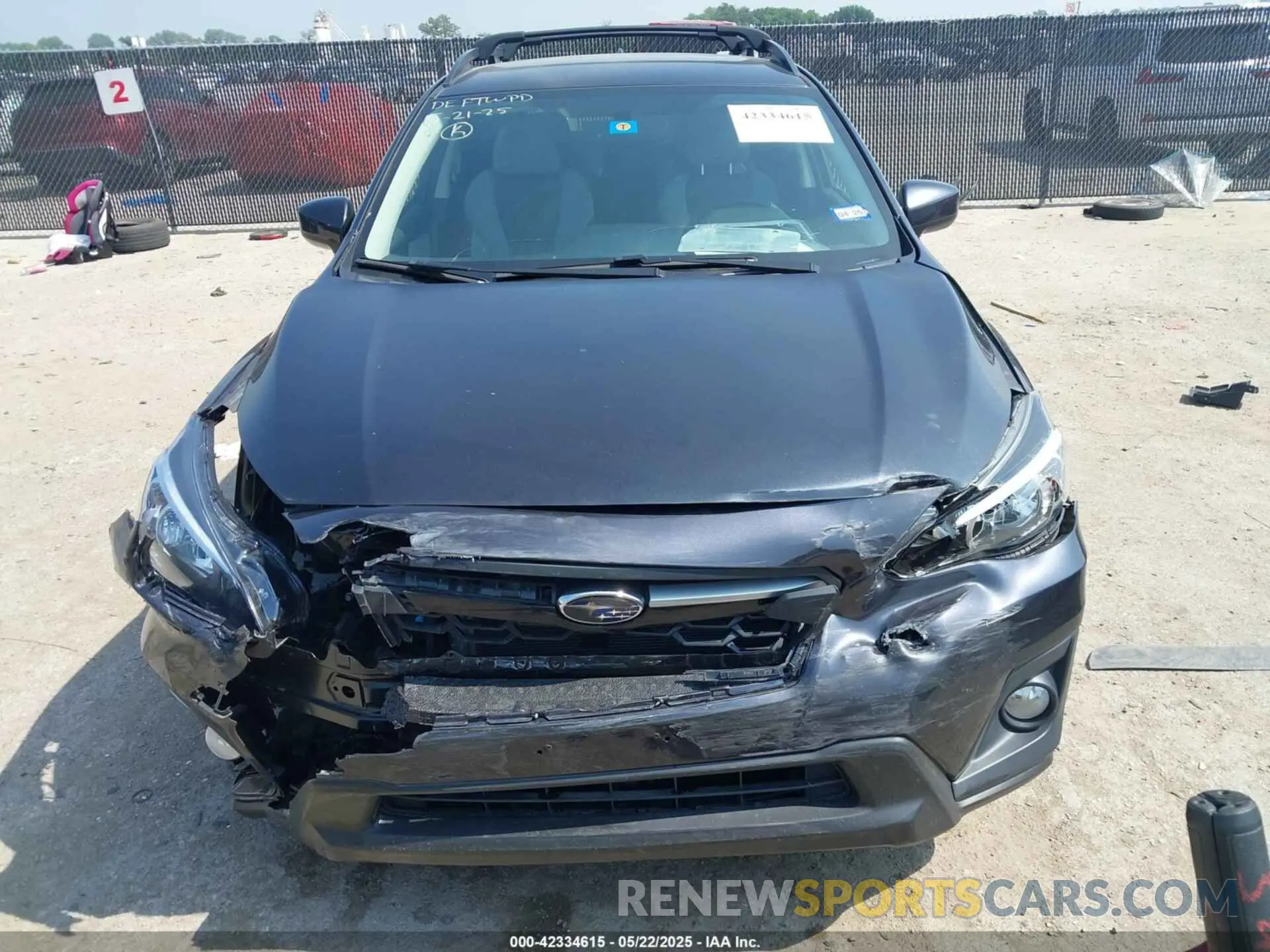 12 fotografías del automóvil dañado JF2GTACC9K8303947 SUBARU CROSSTREK 2019