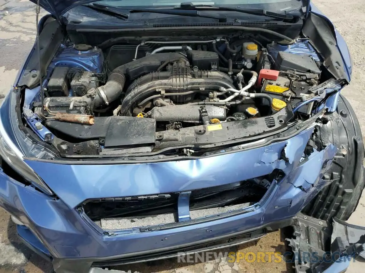 12 fotografías del automóvil dañado JF2GTACC9KH327889 SUBARU CROSSTREK 2019