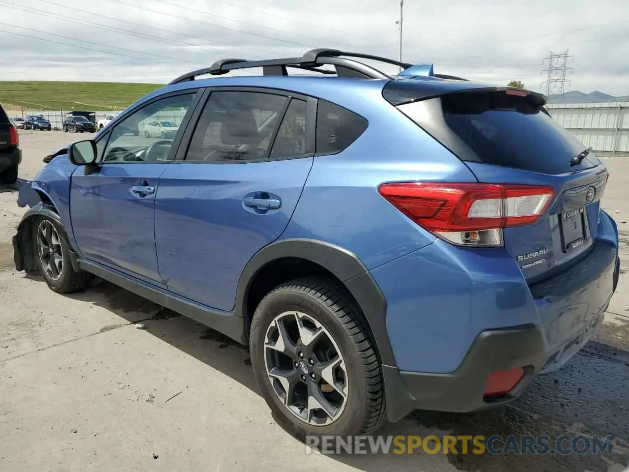 2 fotografías del automóvil dañado JF2GTACC9KH327889 SUBARU CROSSTREK 2019