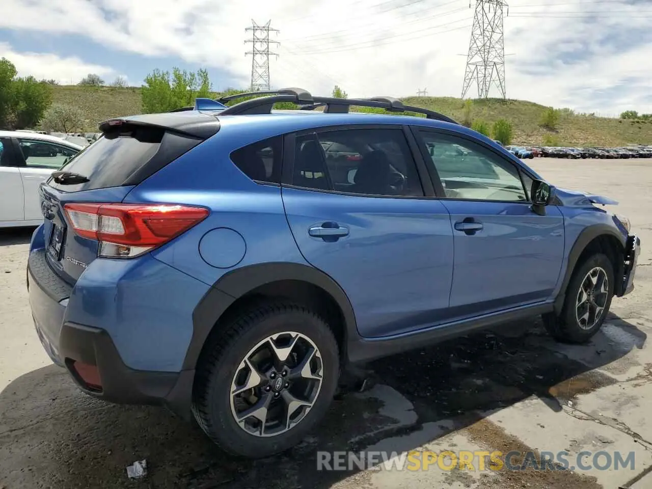 3 fotografías del automóvil dañado JF2GTACC9KH327889 SUBARU CROSSTREK 2019
