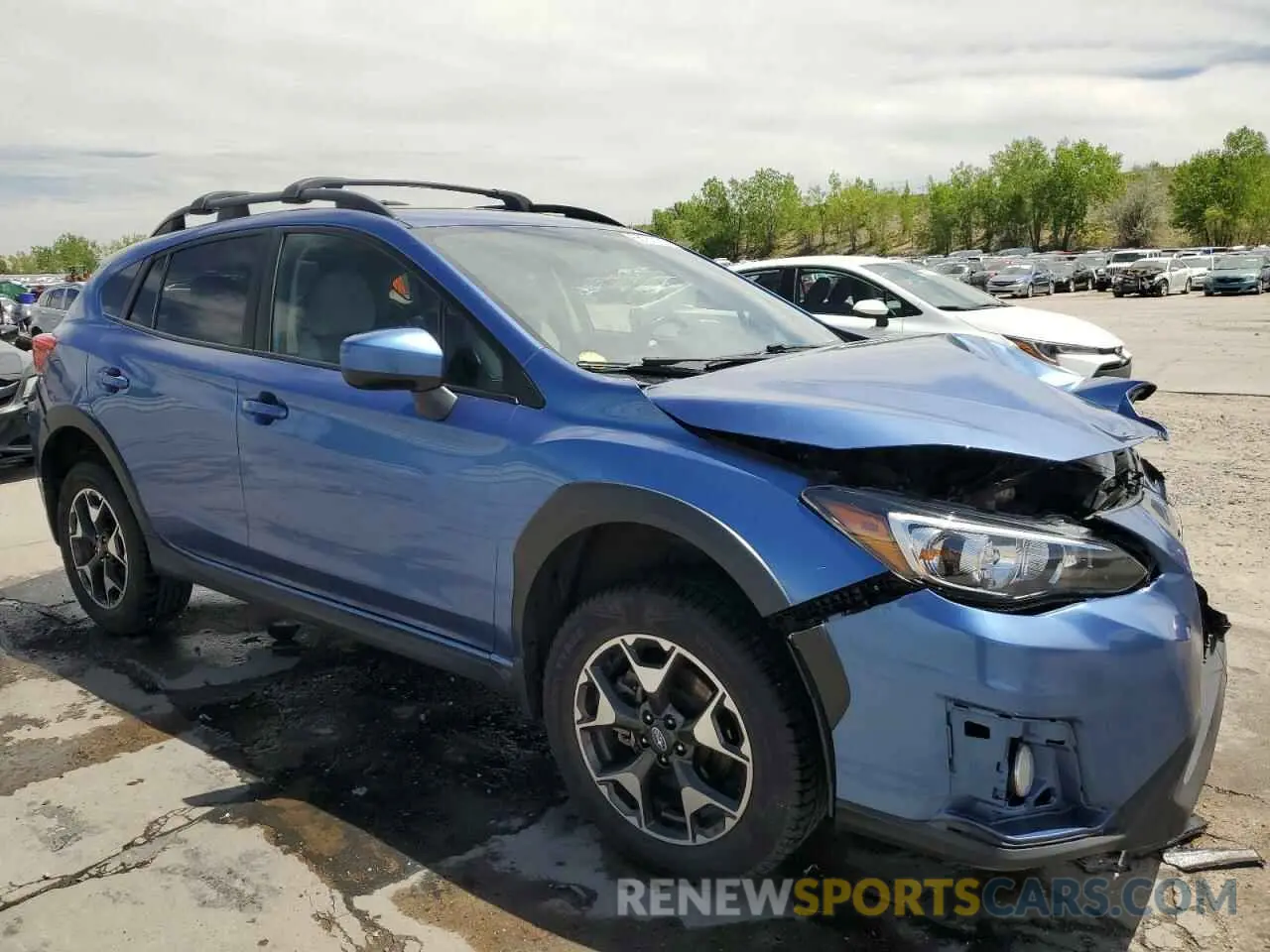 4 fotografías del automóvil dañado JF2GTACC9KH327889 SUBARU CROSSTREK 2019