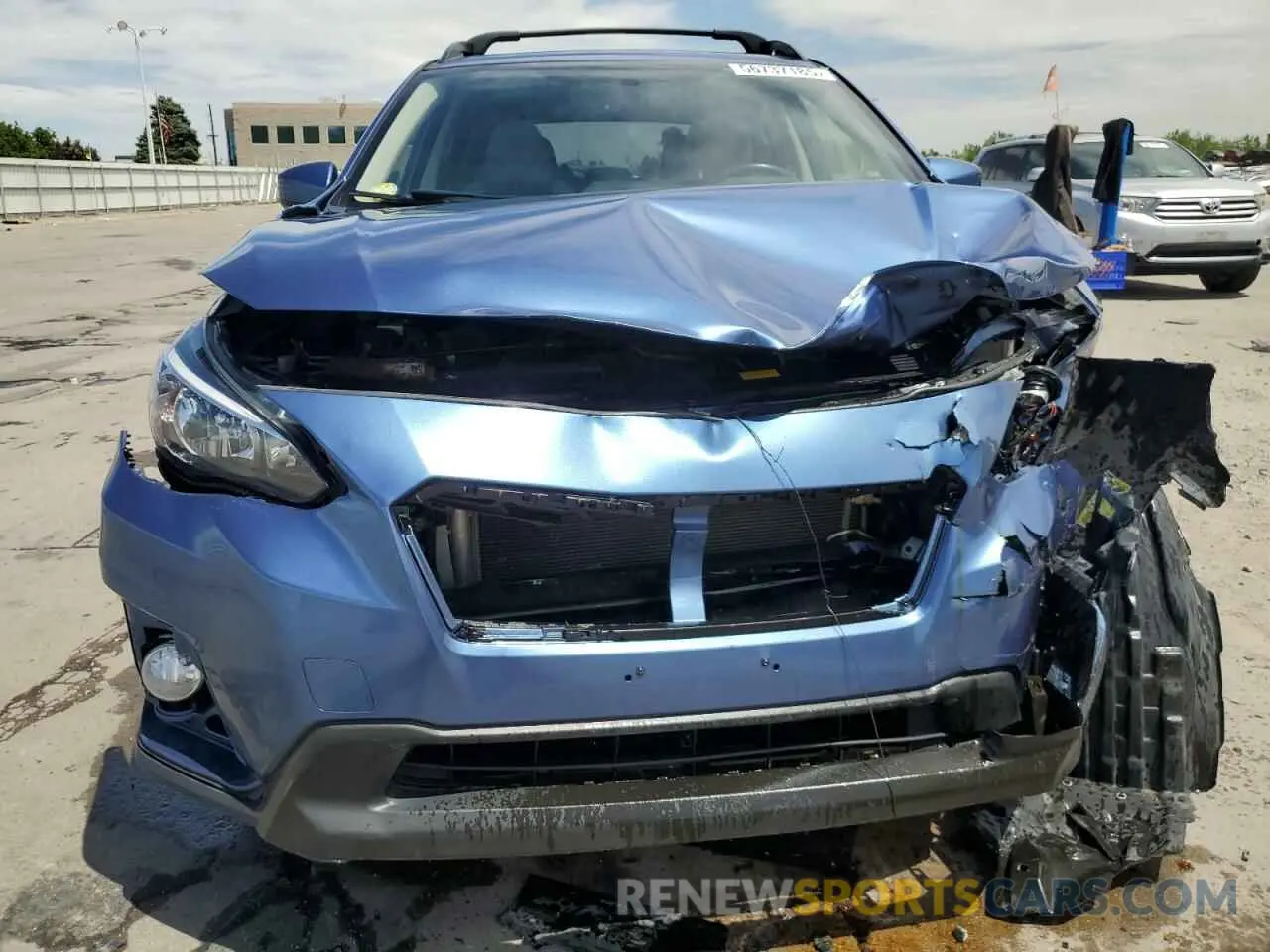 5 fotografías del automóvil dañado JF2GTACC9KH327889 SUBARU CROSSTREK 2019