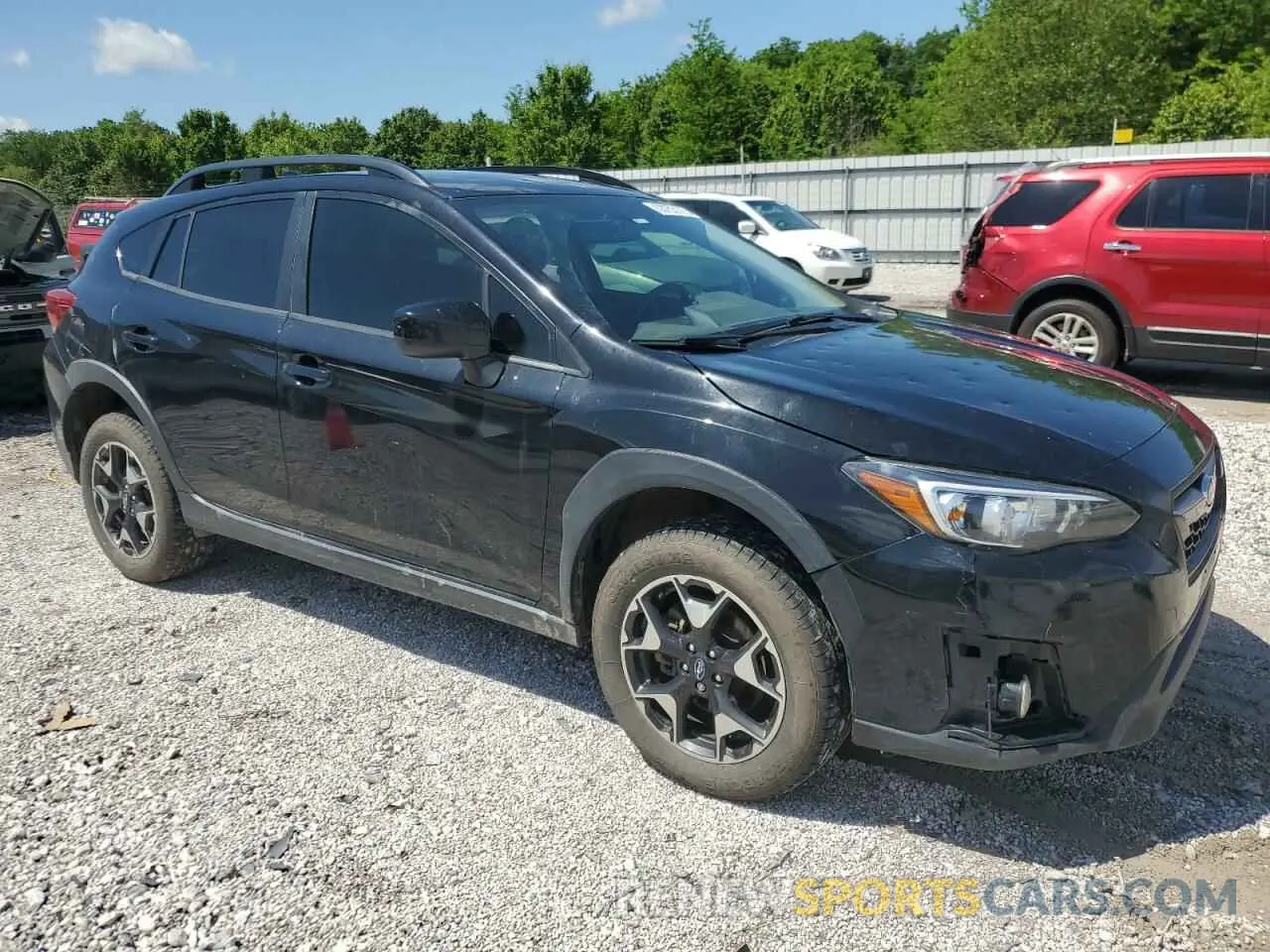 4 fotografías del automóvil dañado JF2GTACCXKH226232 SUBARU CROSSTREK 2019