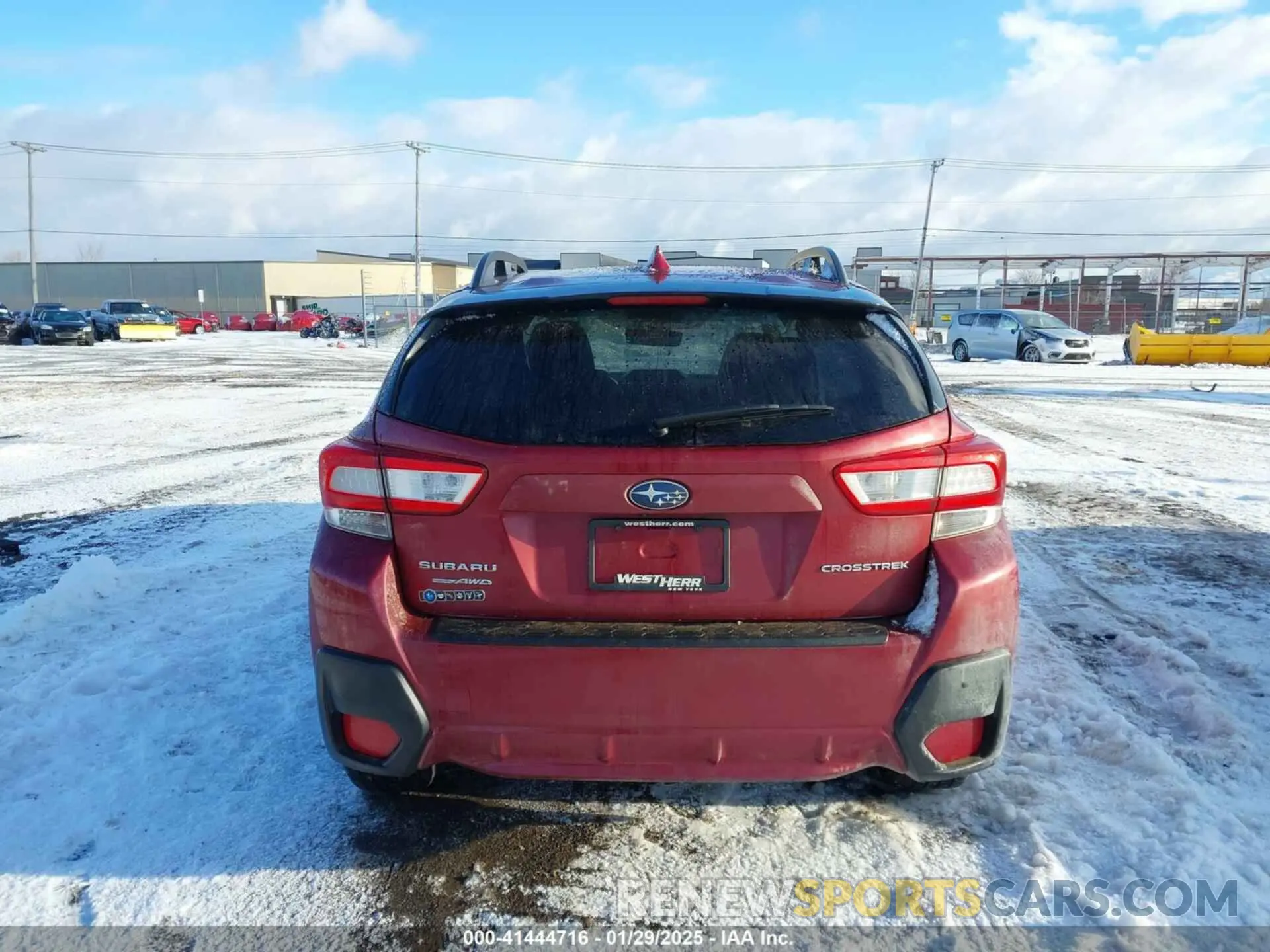 17 fotografías del automóvil dañado JF2GTADC0K8224729 SUBARU CROSSTREK 2019