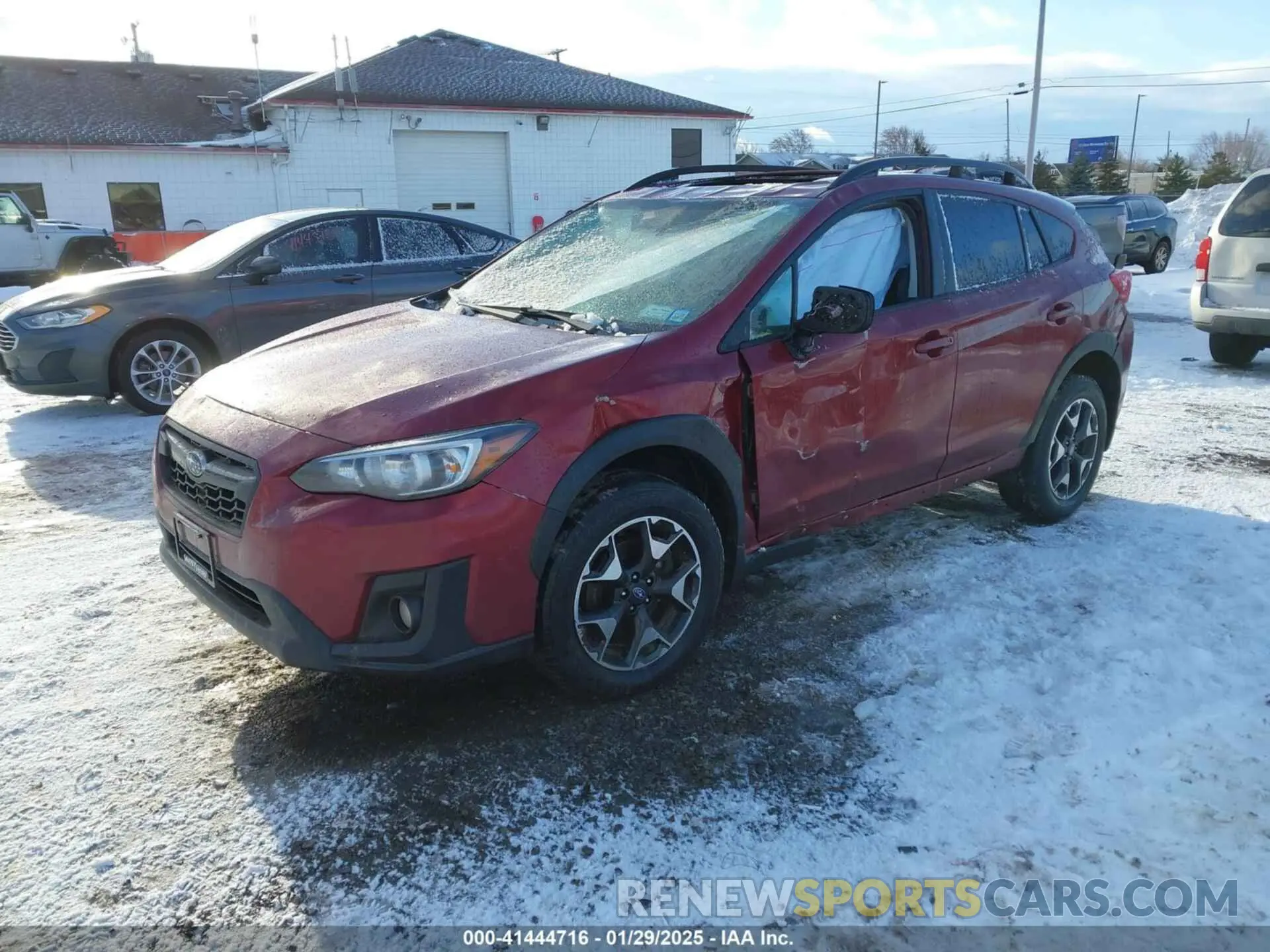 2 fotografías del automóvil dañado JF2GTADC0K8224729 SUBARU CROSSTREK 2019