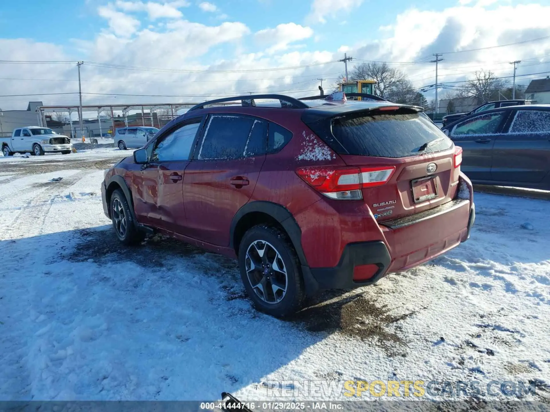 3 fotografías del automóvil dañado JF2GTADC0K8224729 SUBARU CROSSTREK 2019