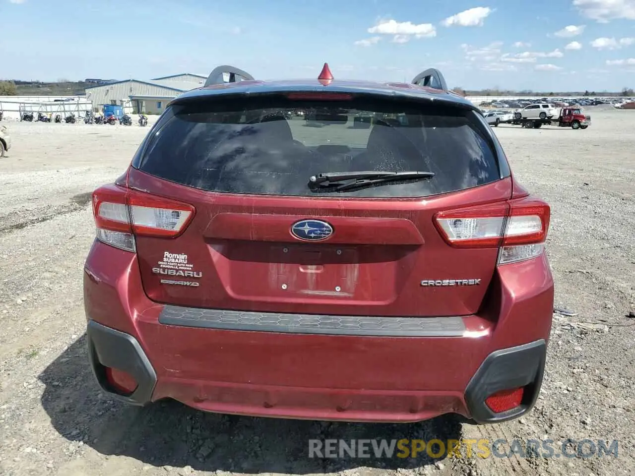 6 fotografías del automóvil dañado JF2GTADC0K8303964 SUBARU CROSSTREK 2019