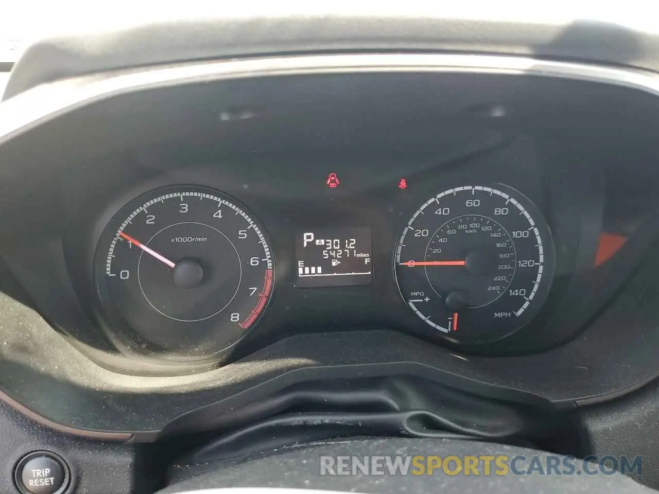 9 fotografías del automóvil dañado JF2GTADC0K8303964 SUBARU CROSSTREK 2019