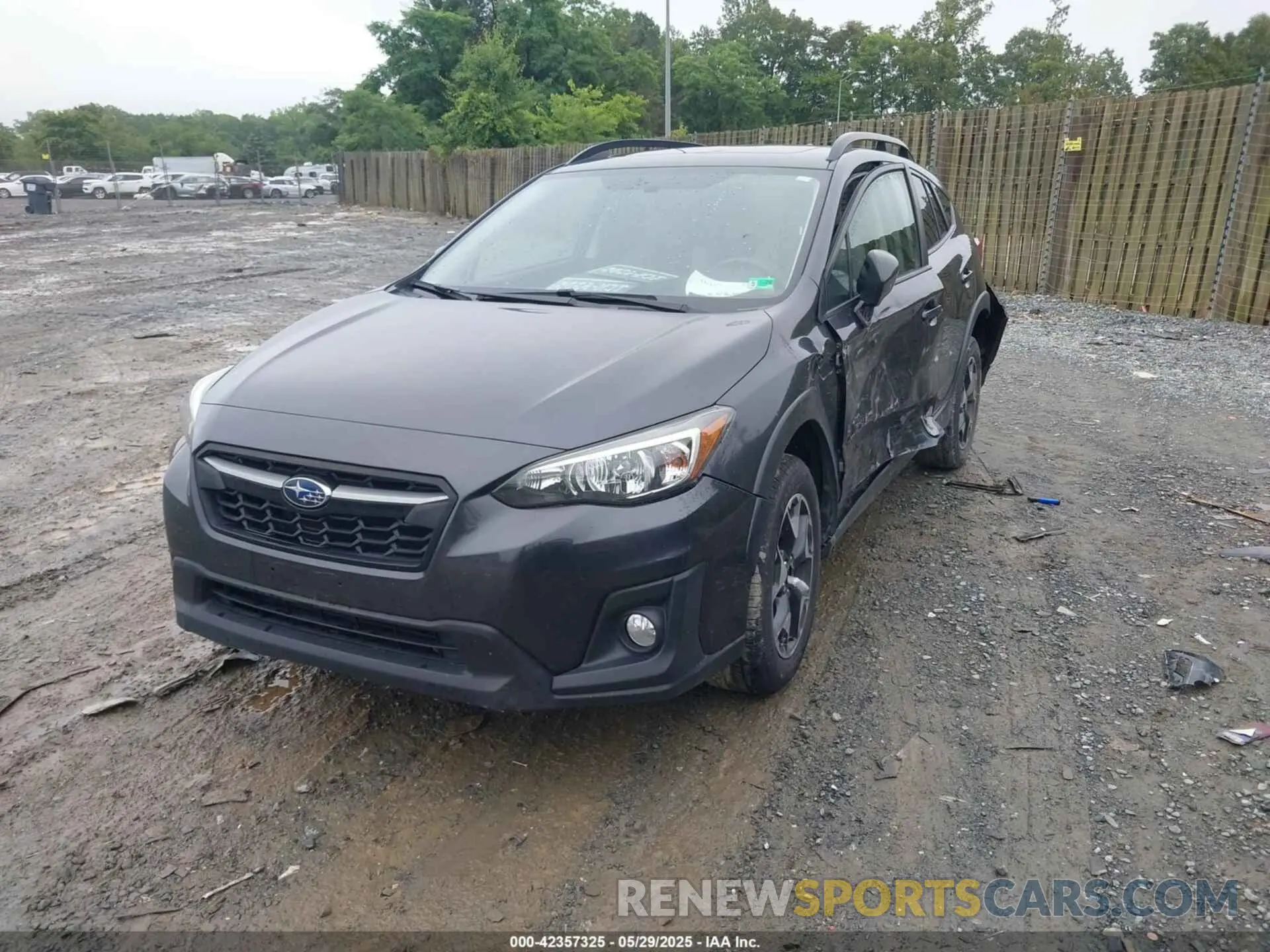 2 fotografías del automóvil dañado JF2GTADC1KH353241 SUBARU CROSSTREK 2019