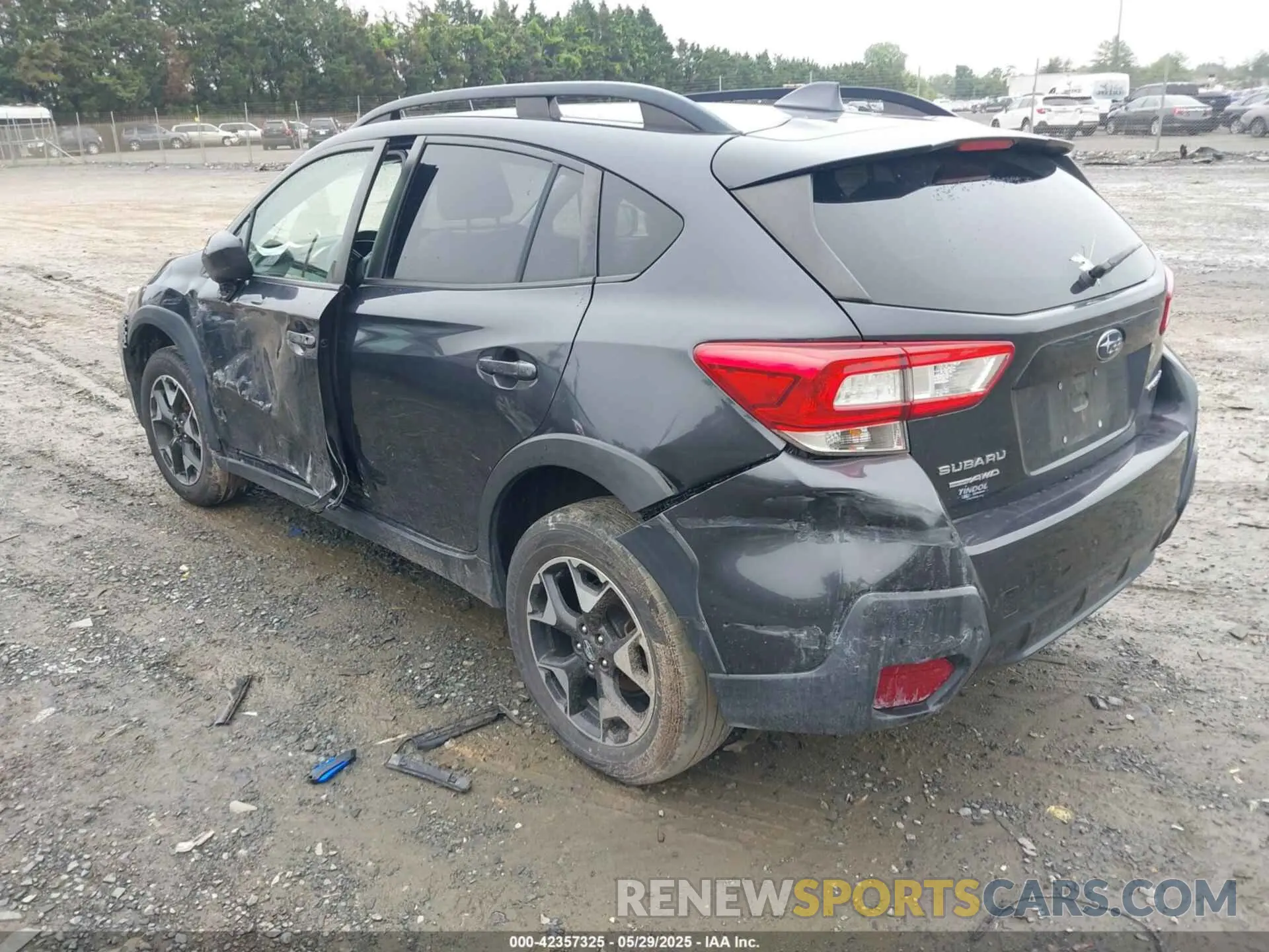 3 fotografías del automóvil dañado JF2GTADC1KH353241 SUBARU CROSSTREK 2019