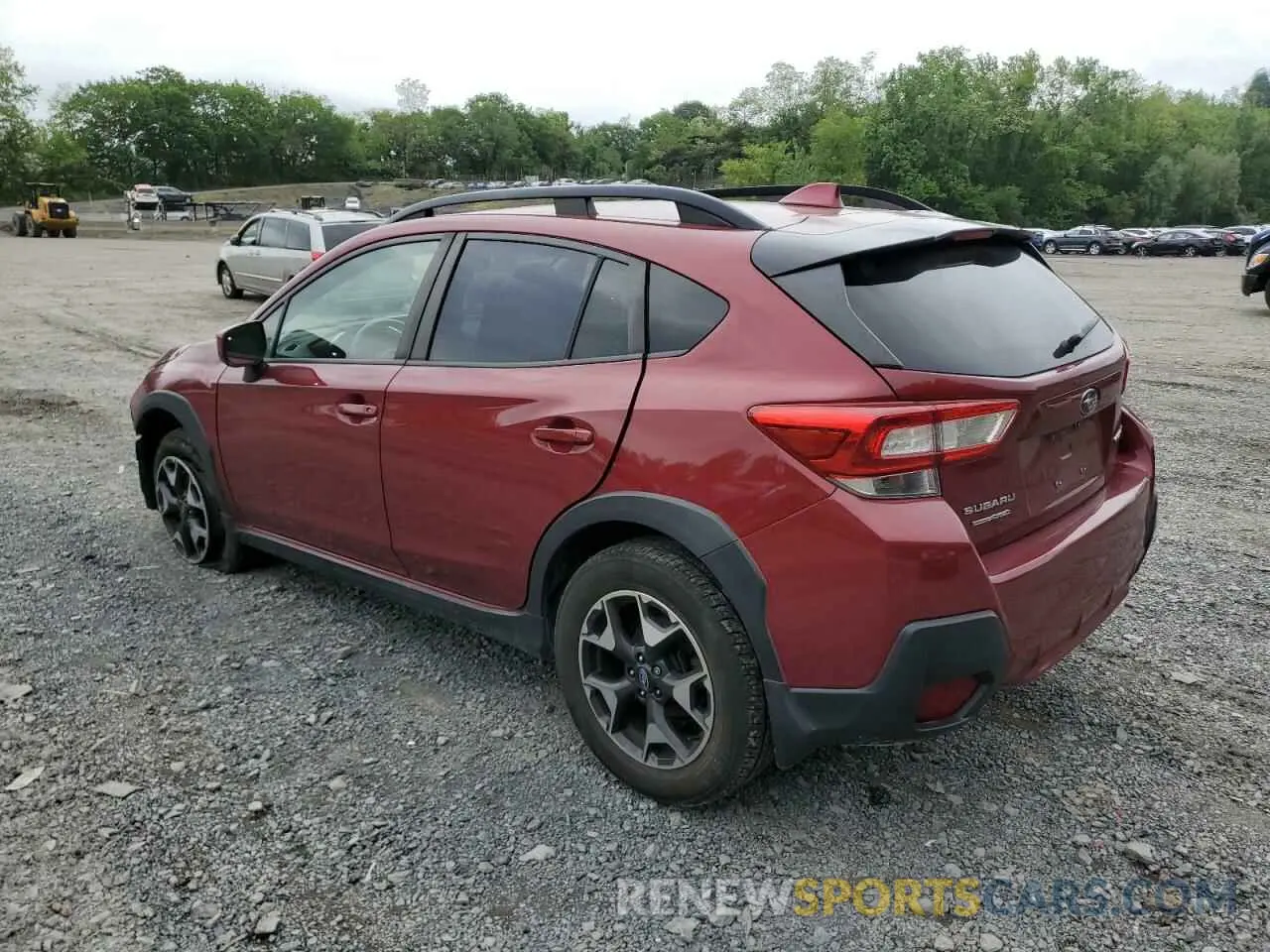 2 fotografías del automóvil dañado JF2GTADC2K8245825 SUBARU CROSSTREK 2019