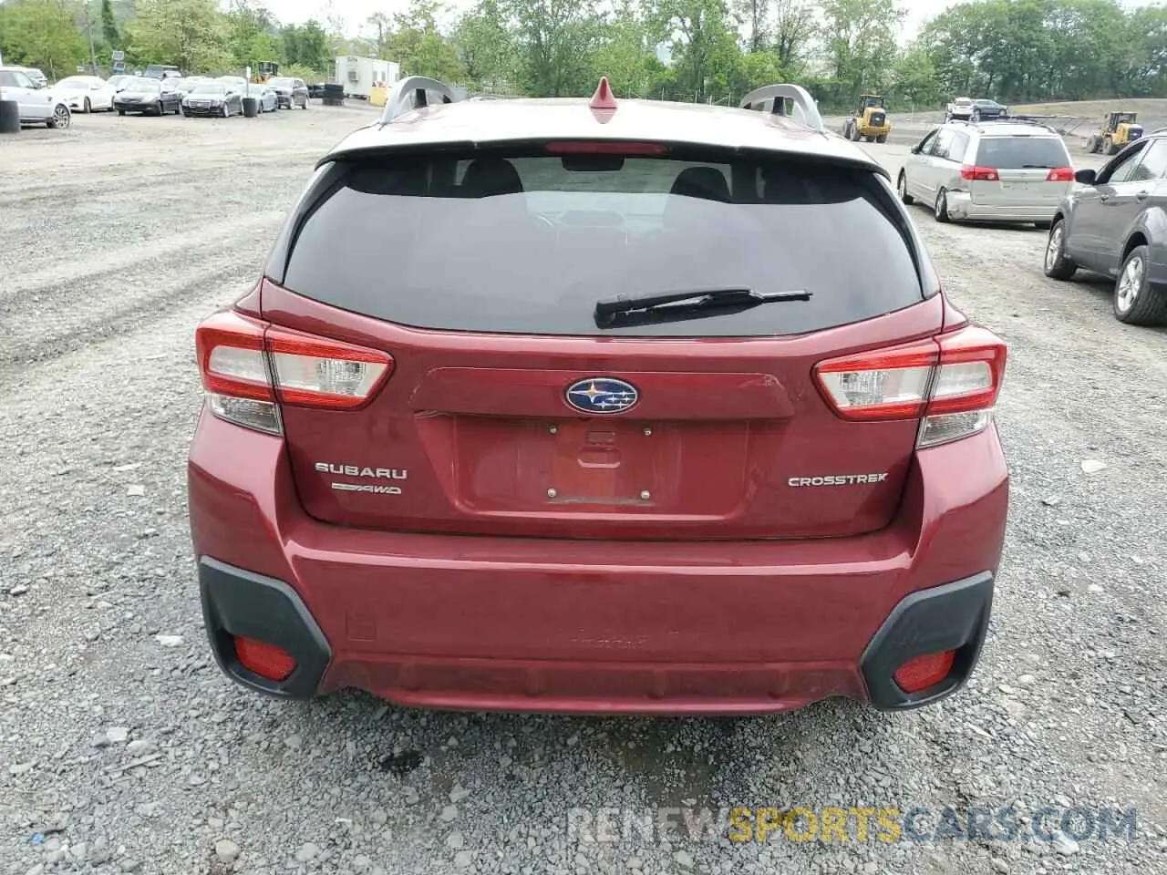 6 fotografías del automóvil dañado JF2GTADC2K8245825 SUBARU CROSSTREK 2019