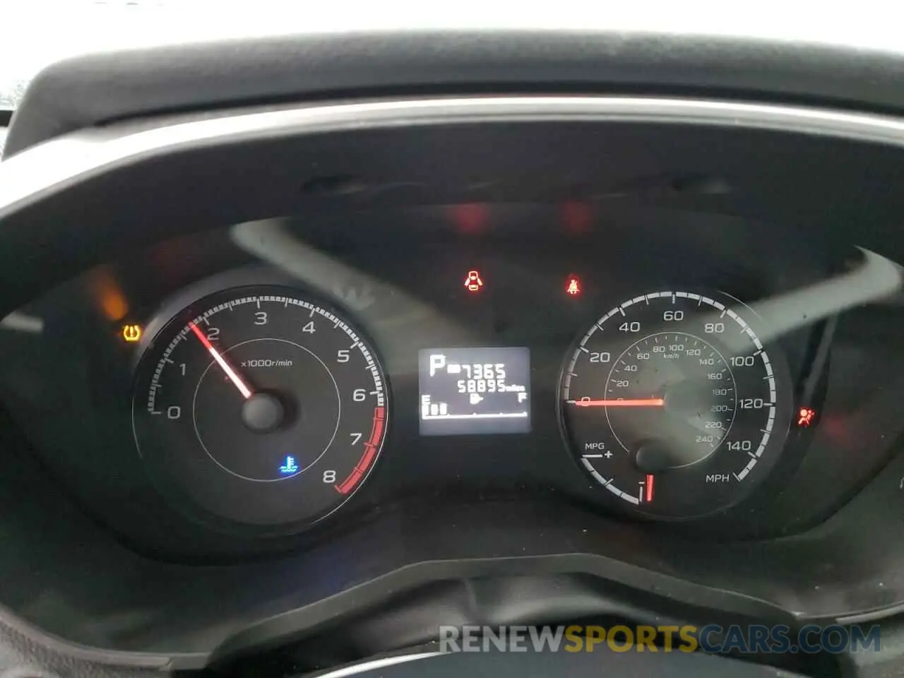 9 fotografías del automóvil dañado JF2GTADC2KH234596 SUBARU CROSSTREK 2019