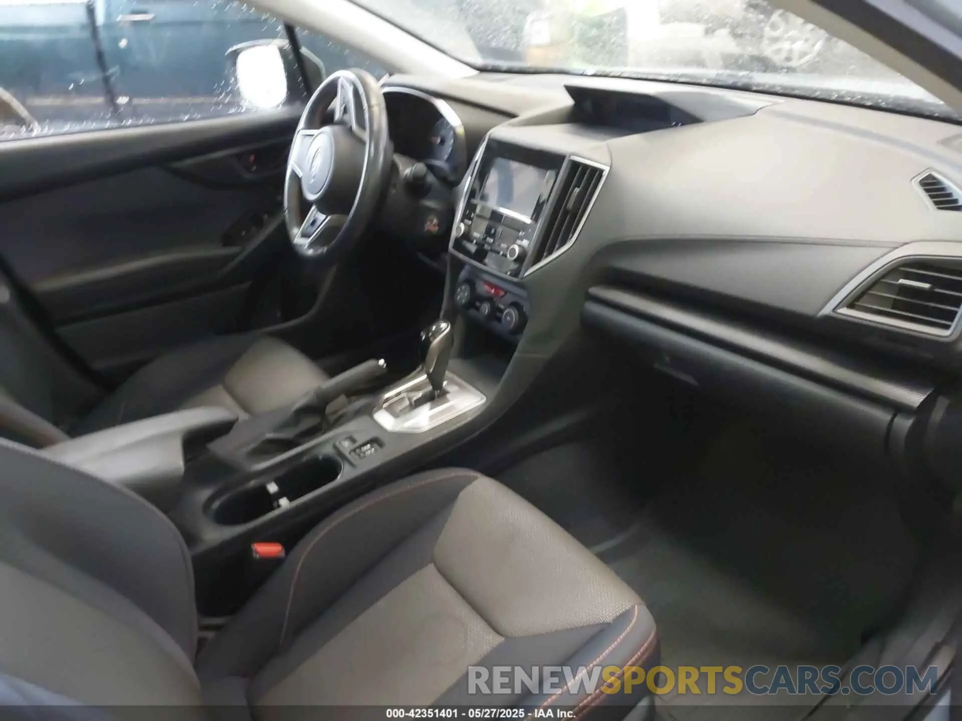 5 fotografías del automóvil dañado JF2GTADC3K8254355 SUBARU CROSSTREK 2019