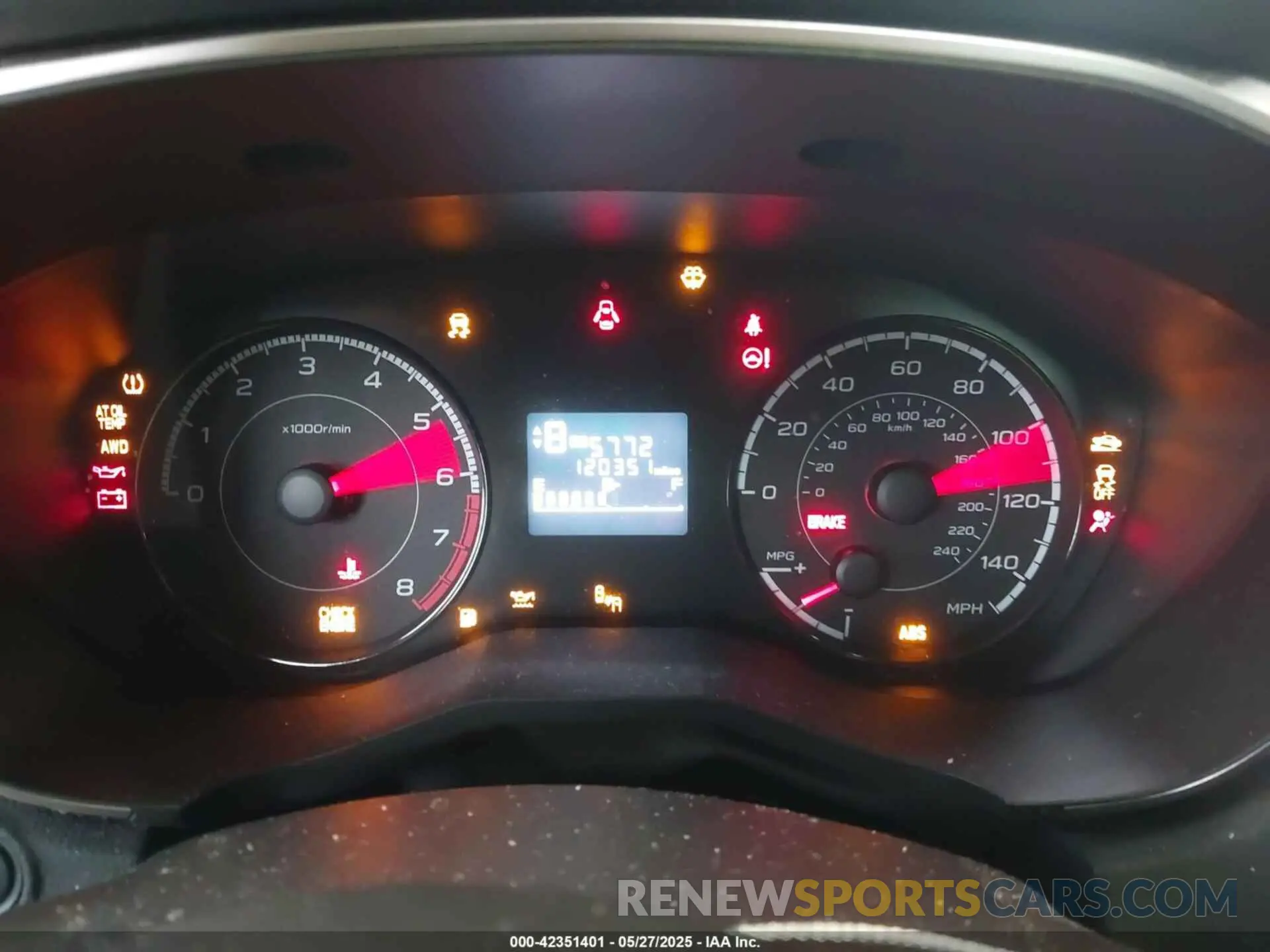 7 fotografías del automóvil dañado JF2GTADC3K8254355 SUBARU CROSSTREK 2019