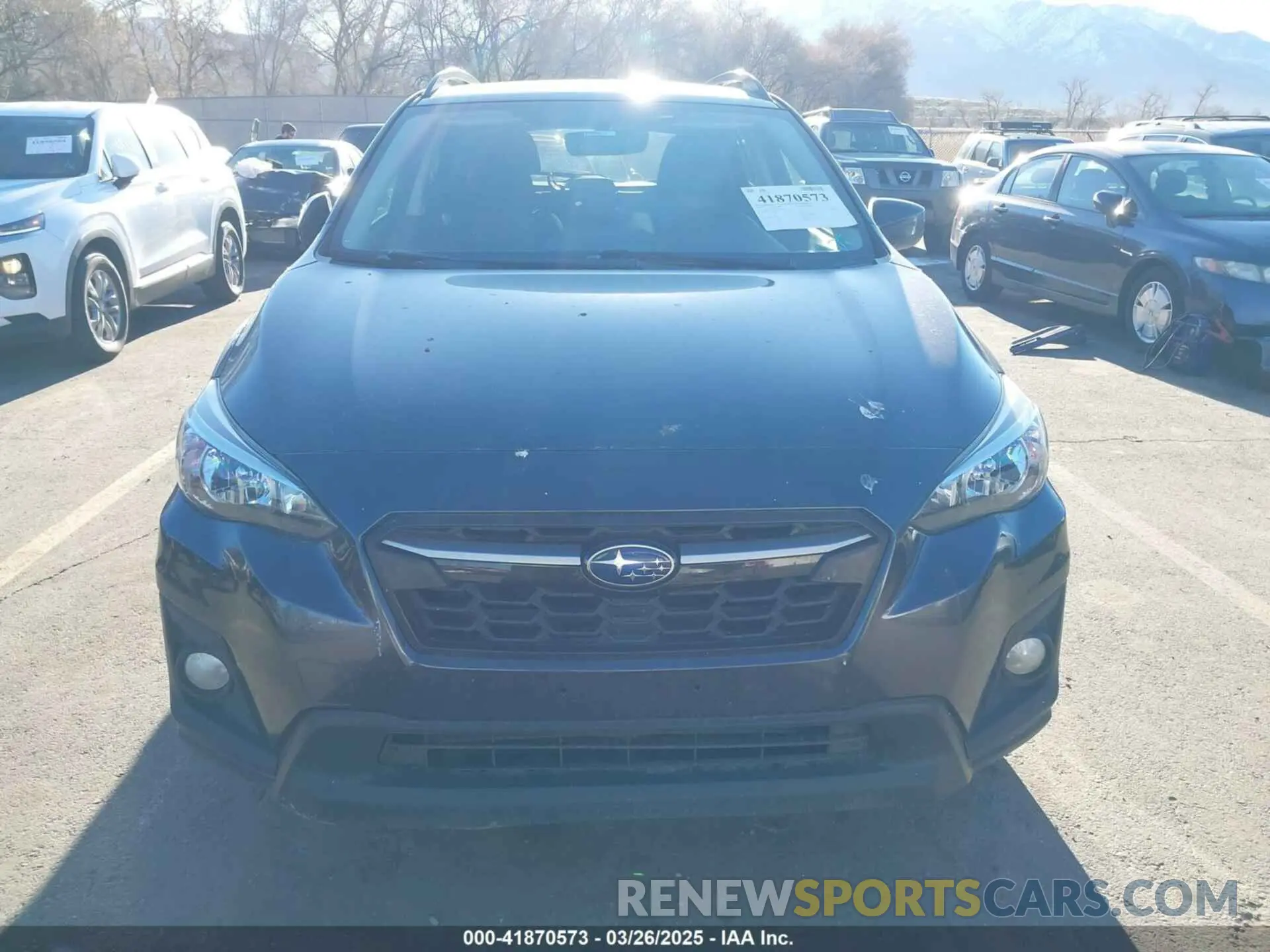 11 fotografías del automóvil dañado JF2GTADC3KH238964 SUBARU CROSSTREK 2019