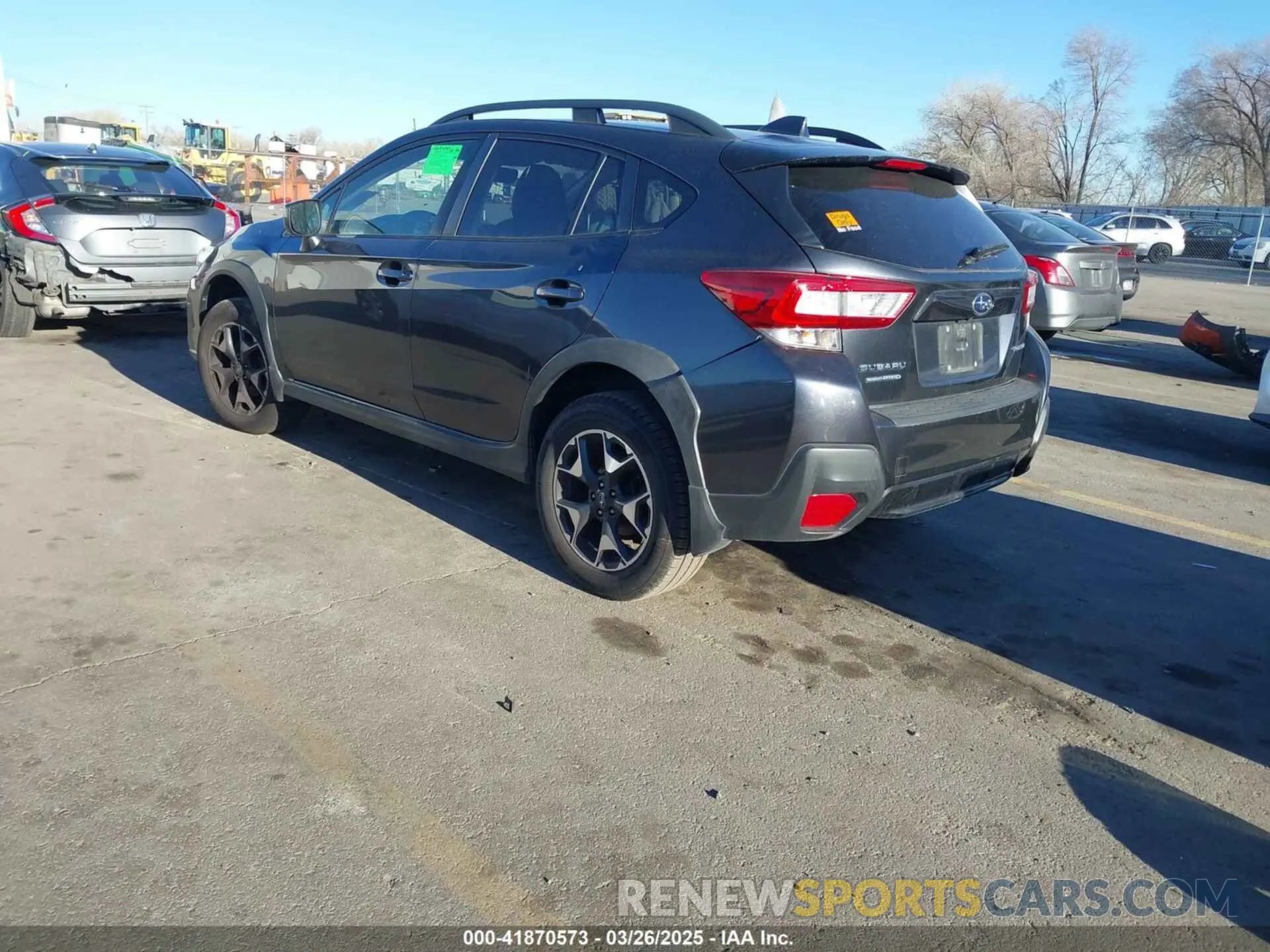 3 fotografías del automóvil dañado JF2GTADC3KH238964 SUBARU CROSSTREK 2019