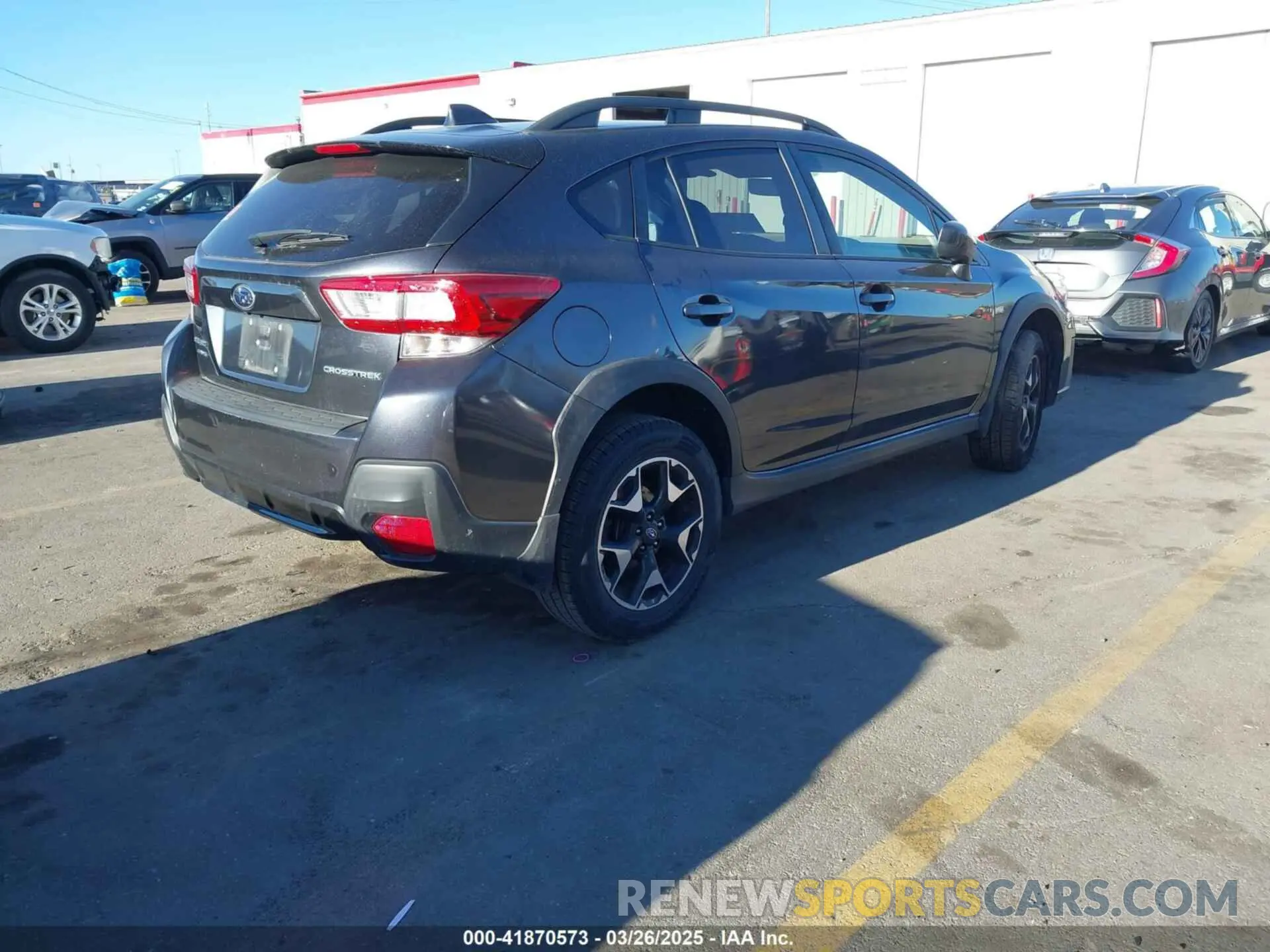4 fotografías del automóvil dañado JF2GTADC3KH238964 SUBARU CROSSTREK 2019