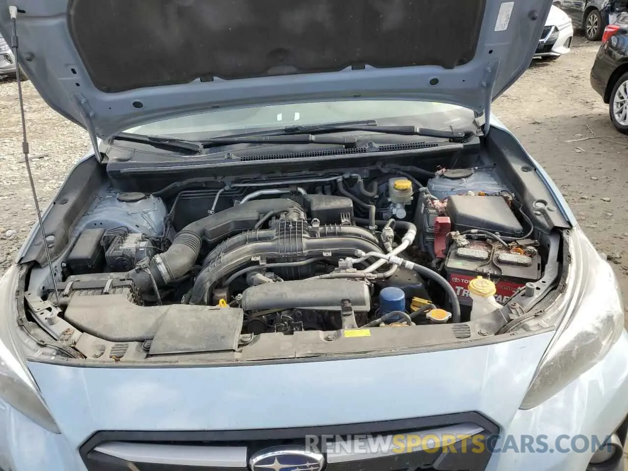 12 fotografías del automóvil dañado JF2GTADC6K8228736 SUBARU CROSSTREK 2019