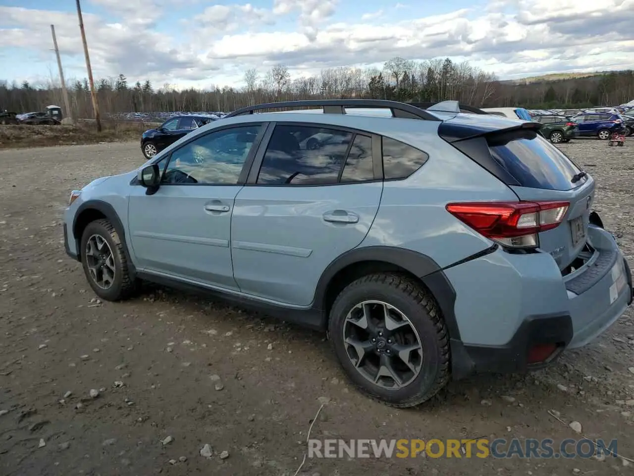 2 fotografías del automóvil dañado JF2GTADC6K8228736 SUBARU CROSSTREK 2019