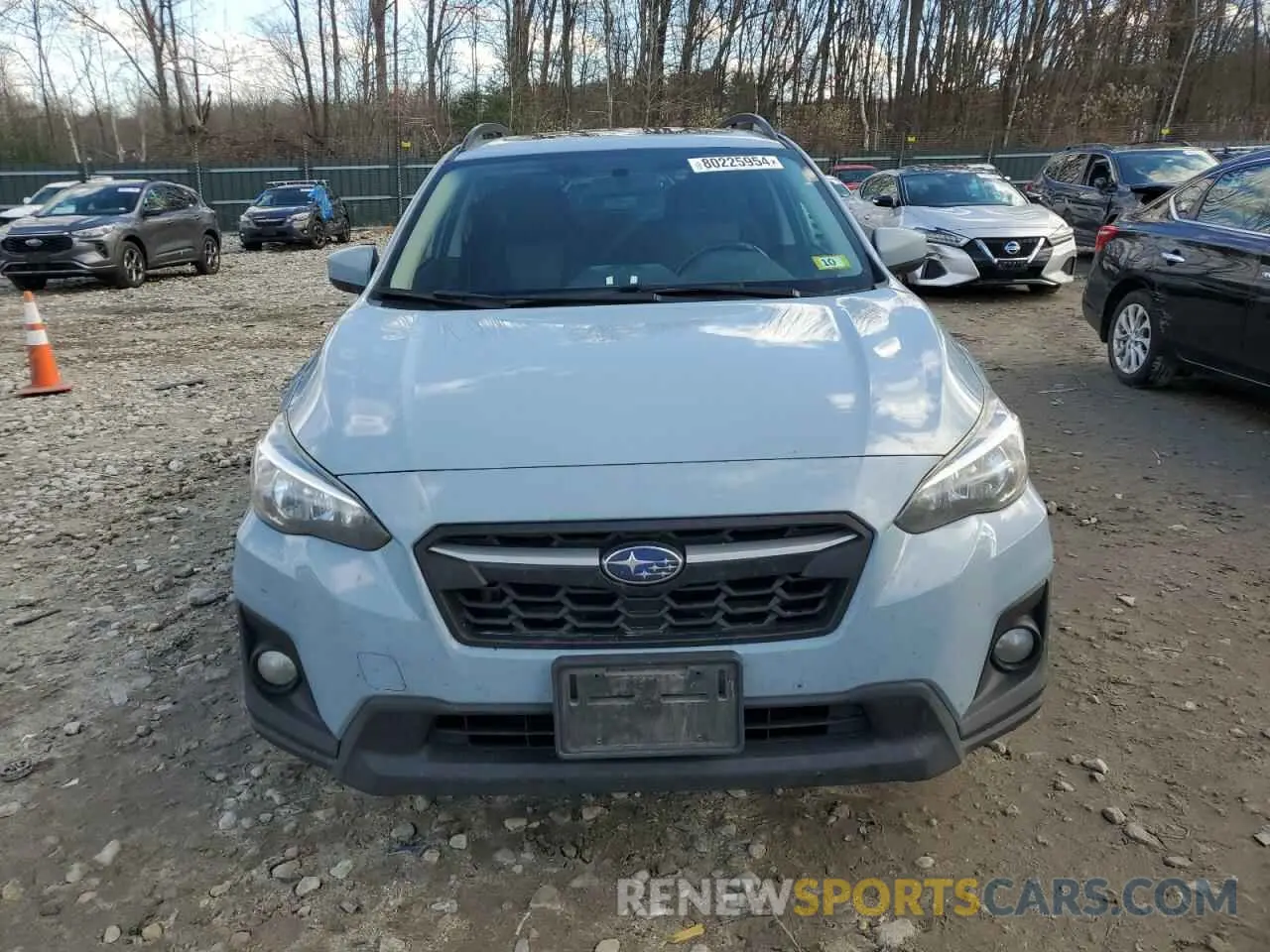 5 fotografías del automóvil dañado JF2GTADC6K8228736 SUBARU CROSSTREK 2019