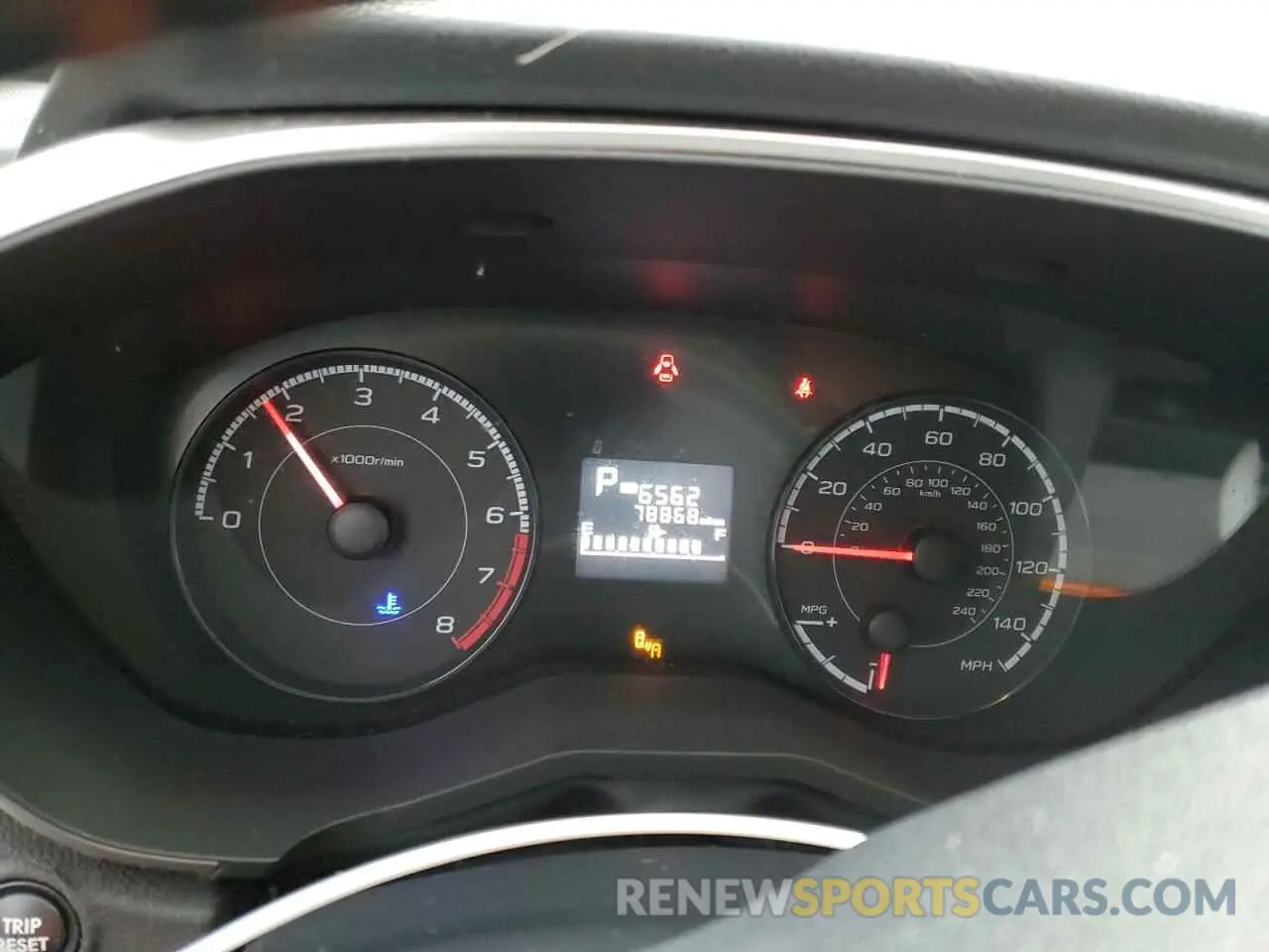 9 fotografías del automóvil dañado JF2GTADC6KH345541 SUBARU CROSSTREK 2019
