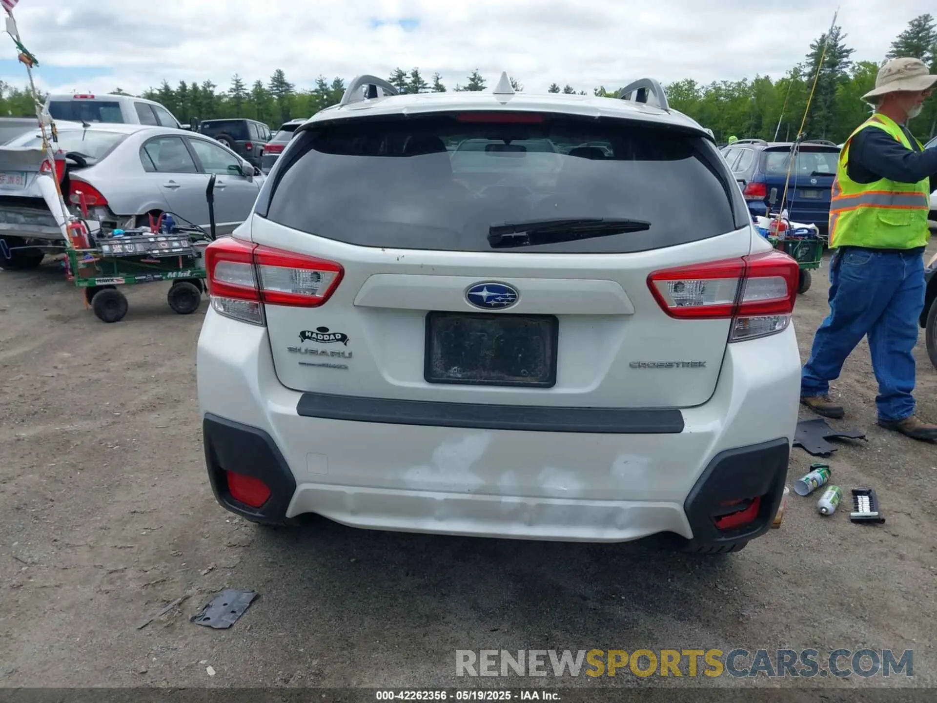 17 fotografías del automóvil dañado JF2GTADC8KH306868 SUBARU CROSSTREK 2019